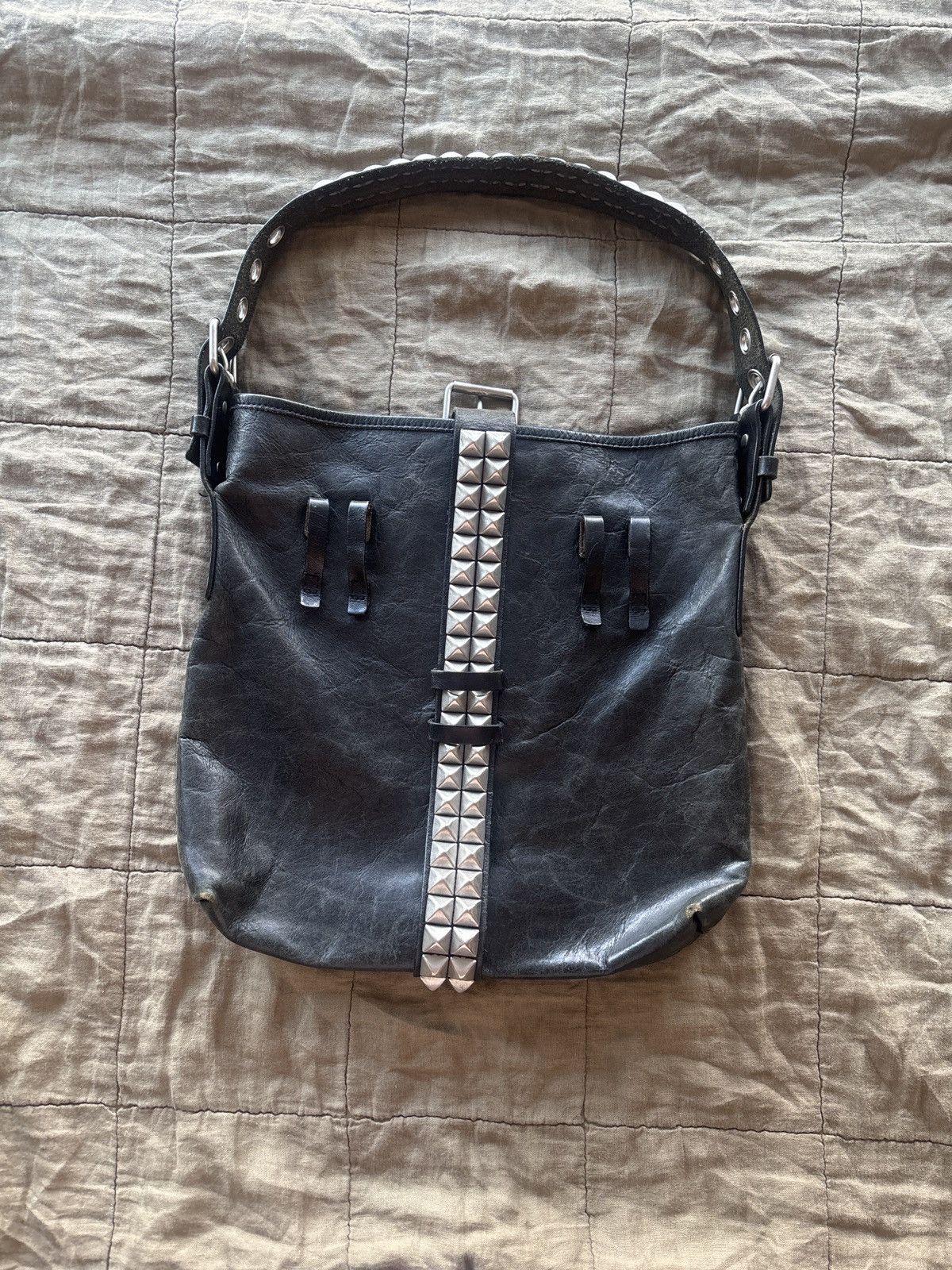 Junya Watanabe Junya Watanabe studded bag ss02* Size ONE SIZE - 4 Thumbnail