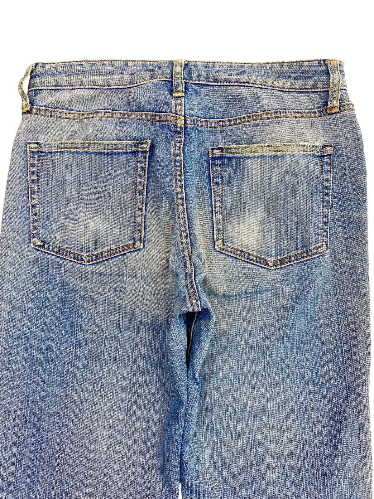 Uniqlo UNIQLO Faded Blue Wash Style Flare Jeans Size US 30 / EU 46 - 4 Thumbnail