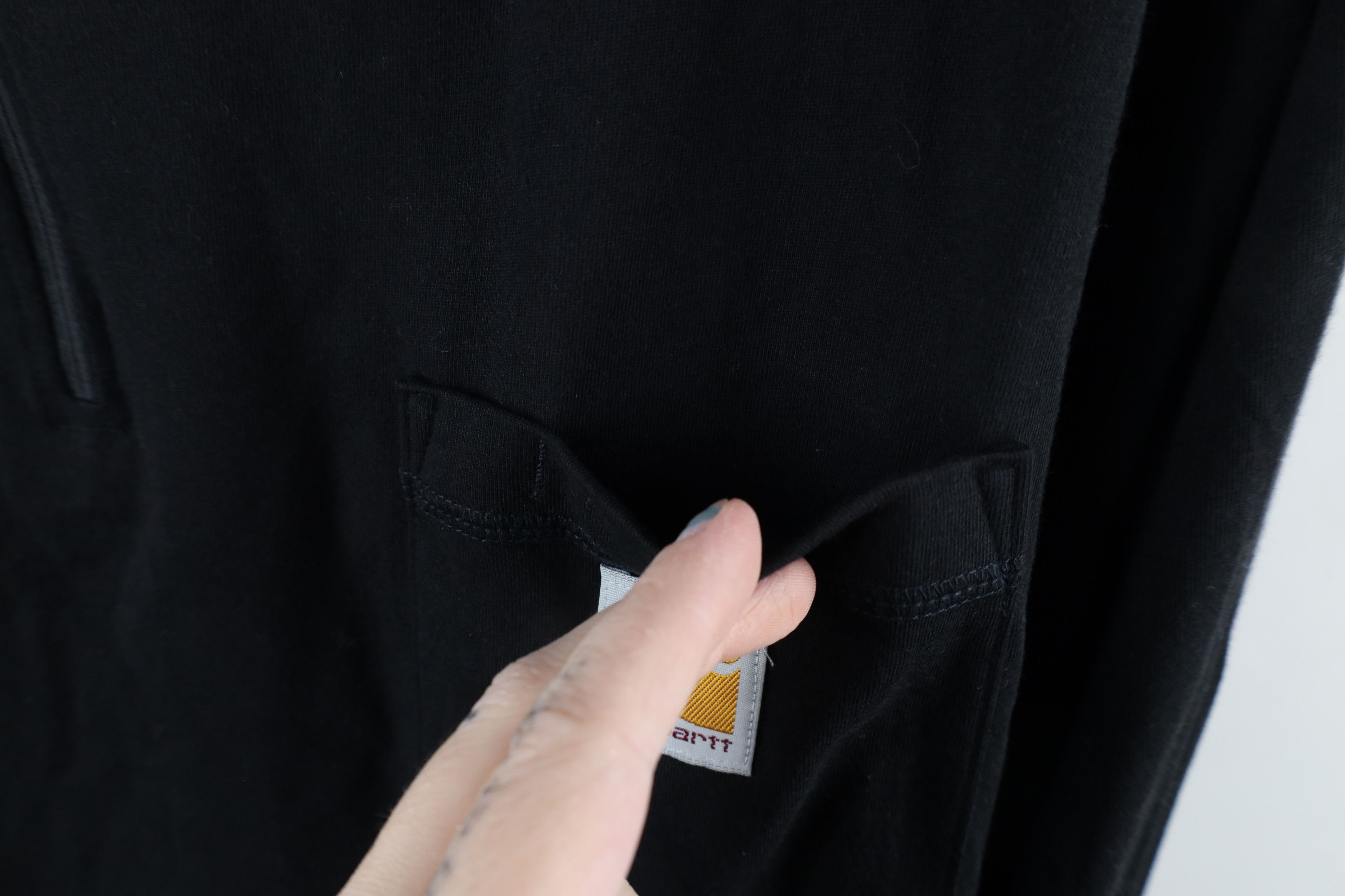 Carhartt × Vintage Carhartt Force Relaxed Fit Spell Out Half Zip Pullover Top Size US XXL / EU 58 / 5 - 5 Thumbnail