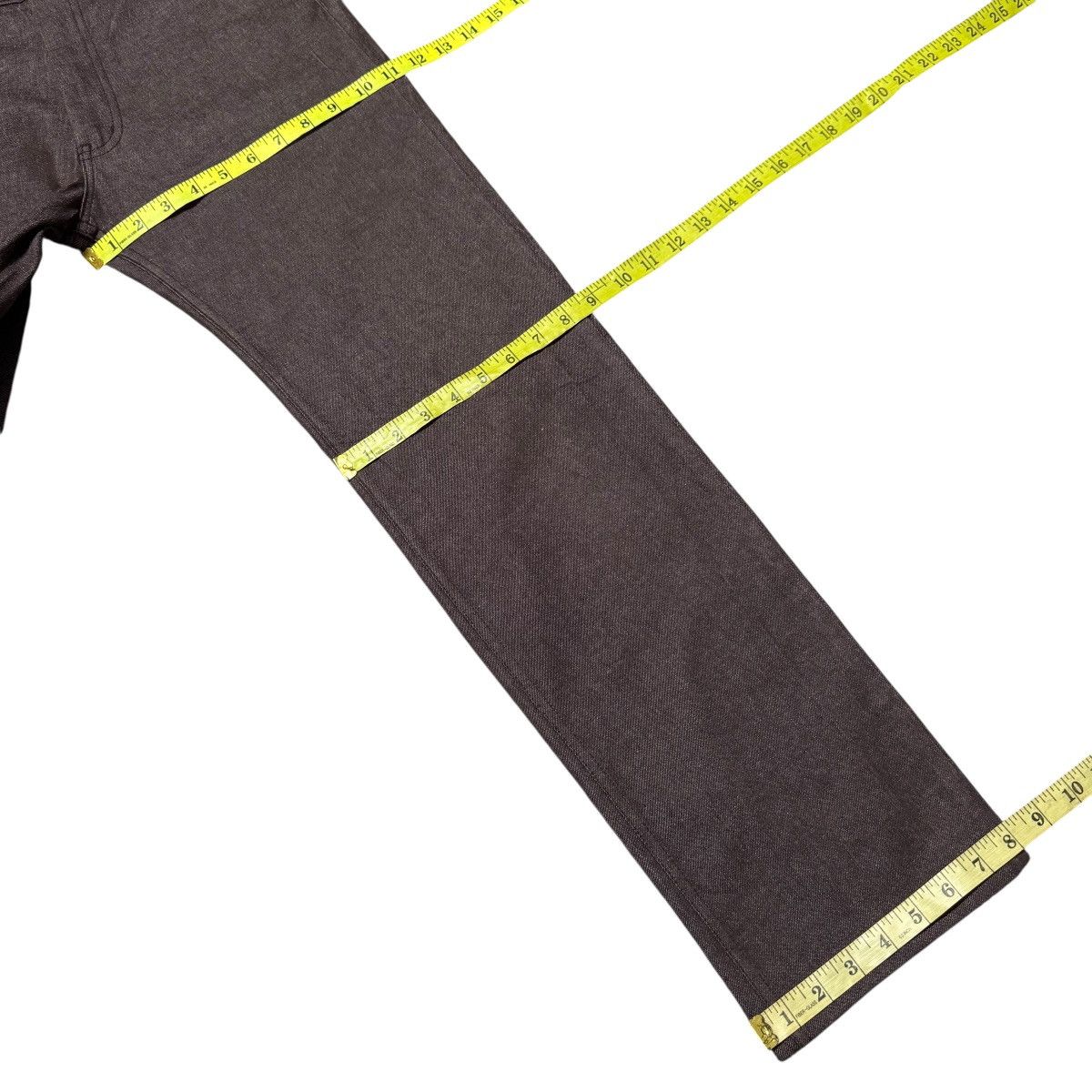 Tornado Mart Tornado Mart Brown Denim Jeans Size US 30 / EU 46 - 17 Thumbnail