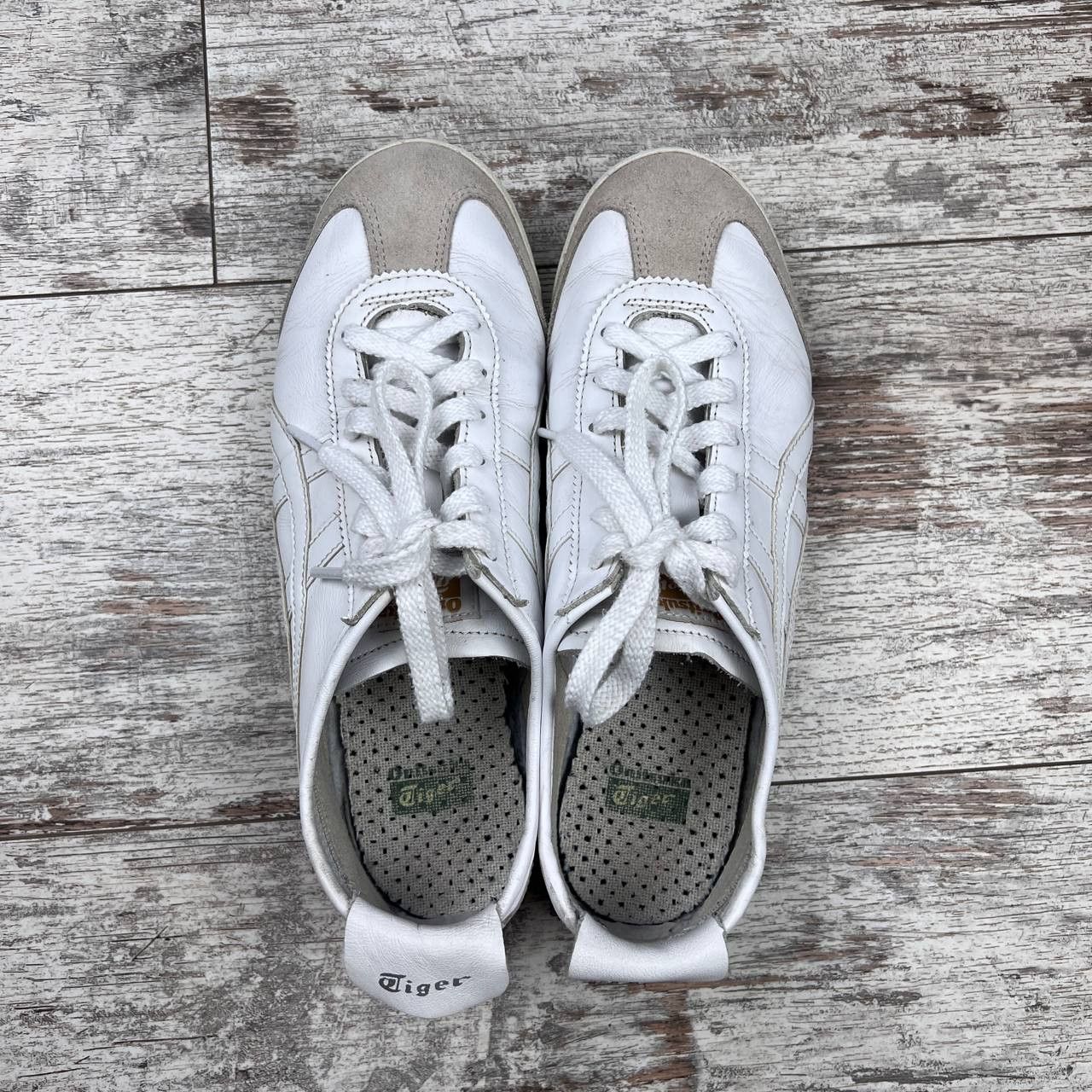 Onitsuka Tiger Asics Onitsuka Tiger Light White Leather F911220 Size US 7 / EU 40 - 8 Thumbnail