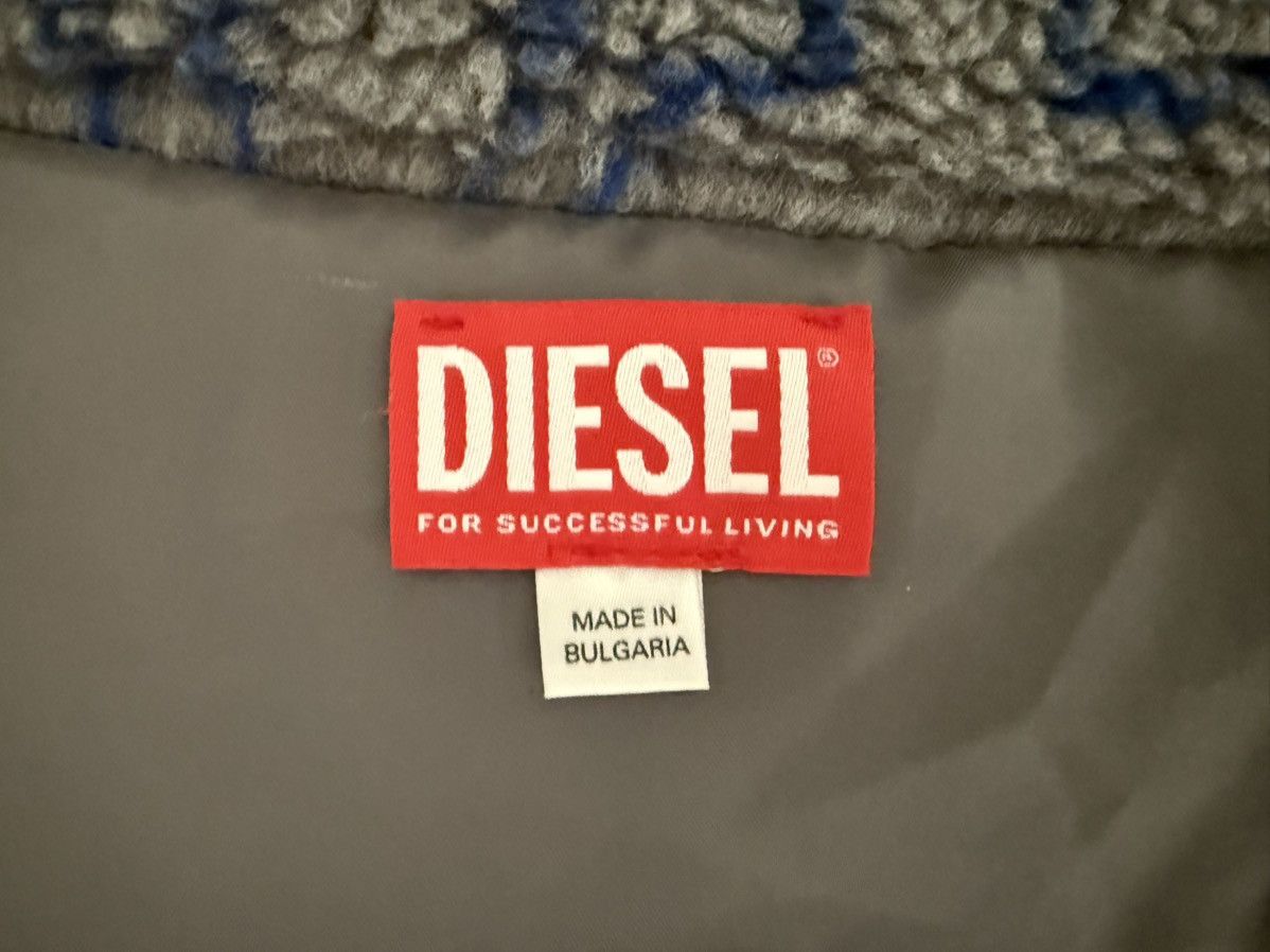 Diesel Diesel S-Luck Teddy Fleece Size US L / EU 52-54 / 3 - 3 Thumbnail