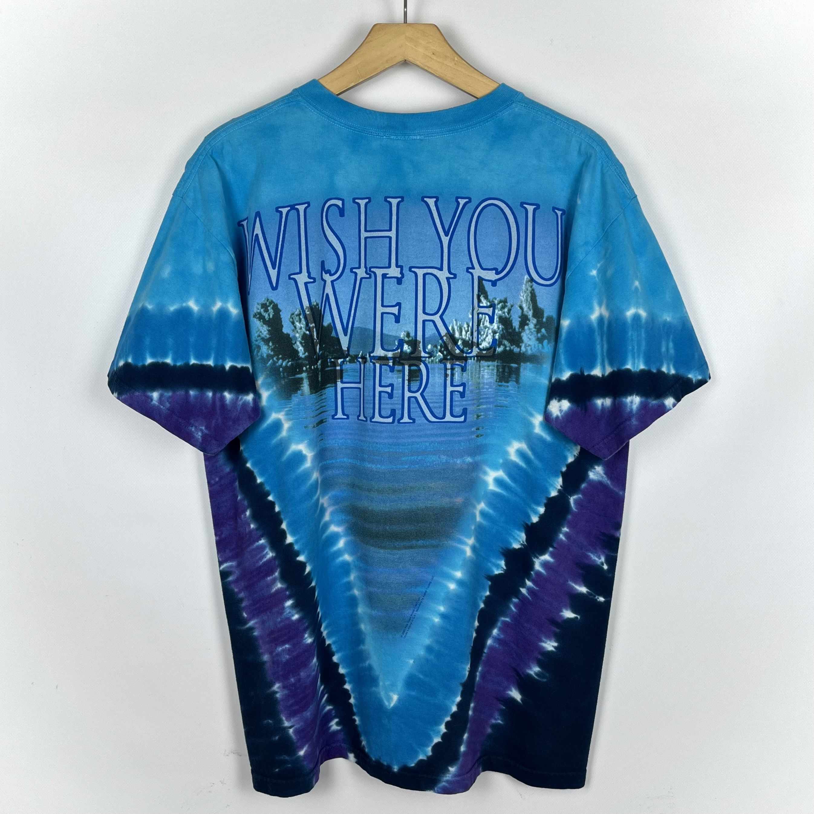 Liquid Blue Vintage Pink Floyd “Wish You Were Here” Band T Shirt 2002 Size US M / EU 48-50 / 2 - 15 Thumbnail