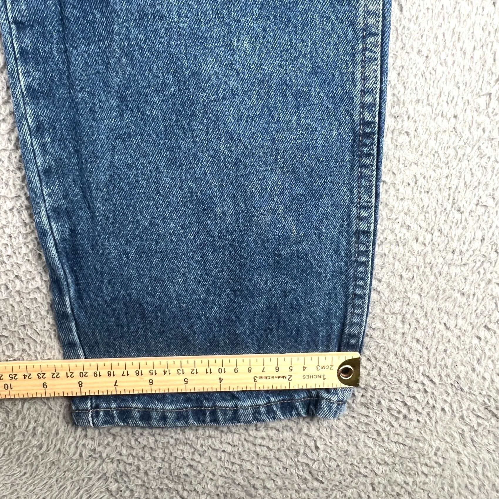 Wrangler VINTAGE Wrangler Jeans 96501DS Mens 36x34 Med Wash Western Straight Leg VTG Size US 36 / EU 52 - 2 Thumbnail