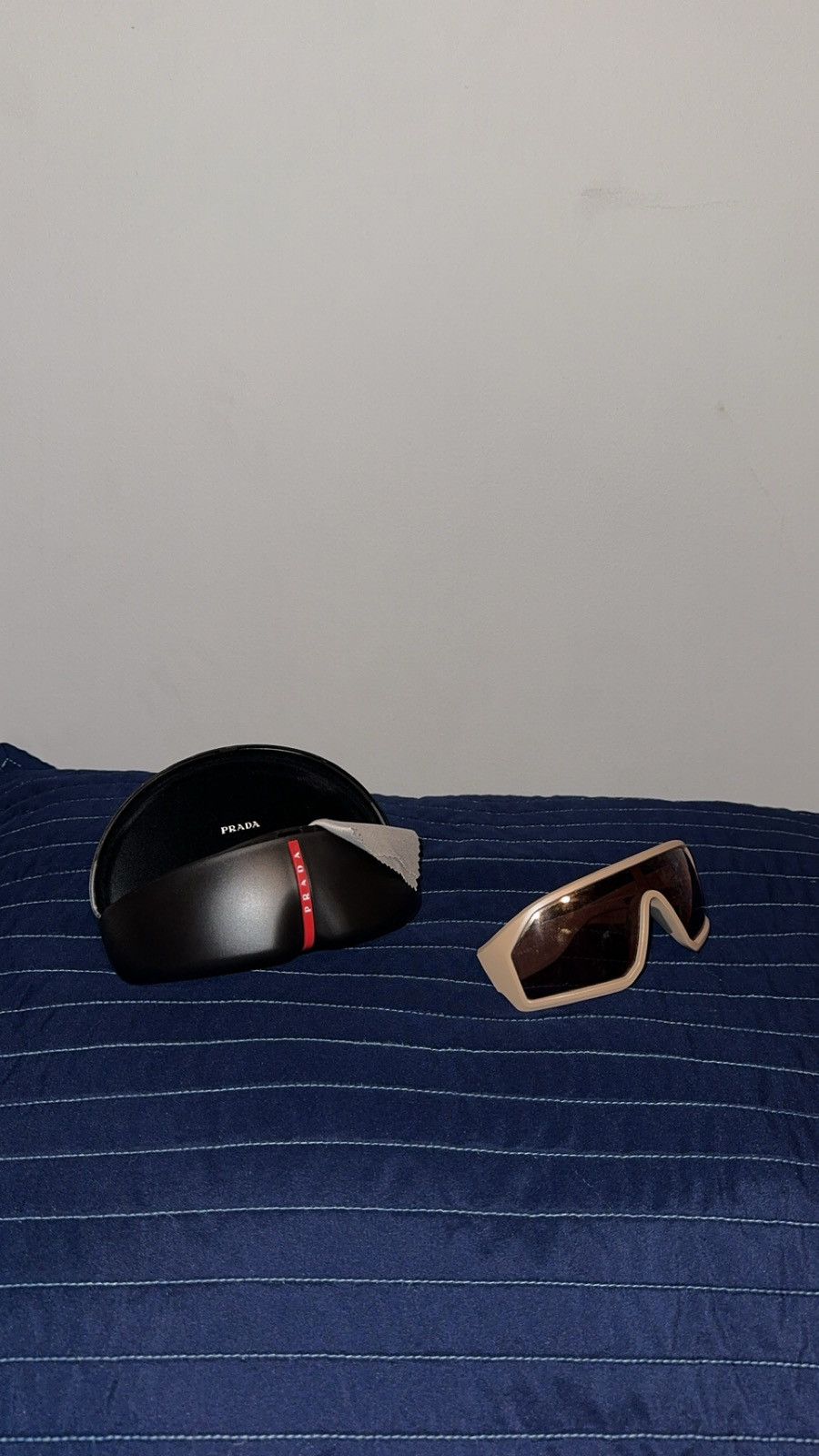 Prada Prada Beige/Tan Sunglasses Size ONE SIZE - 1 Thumbnail