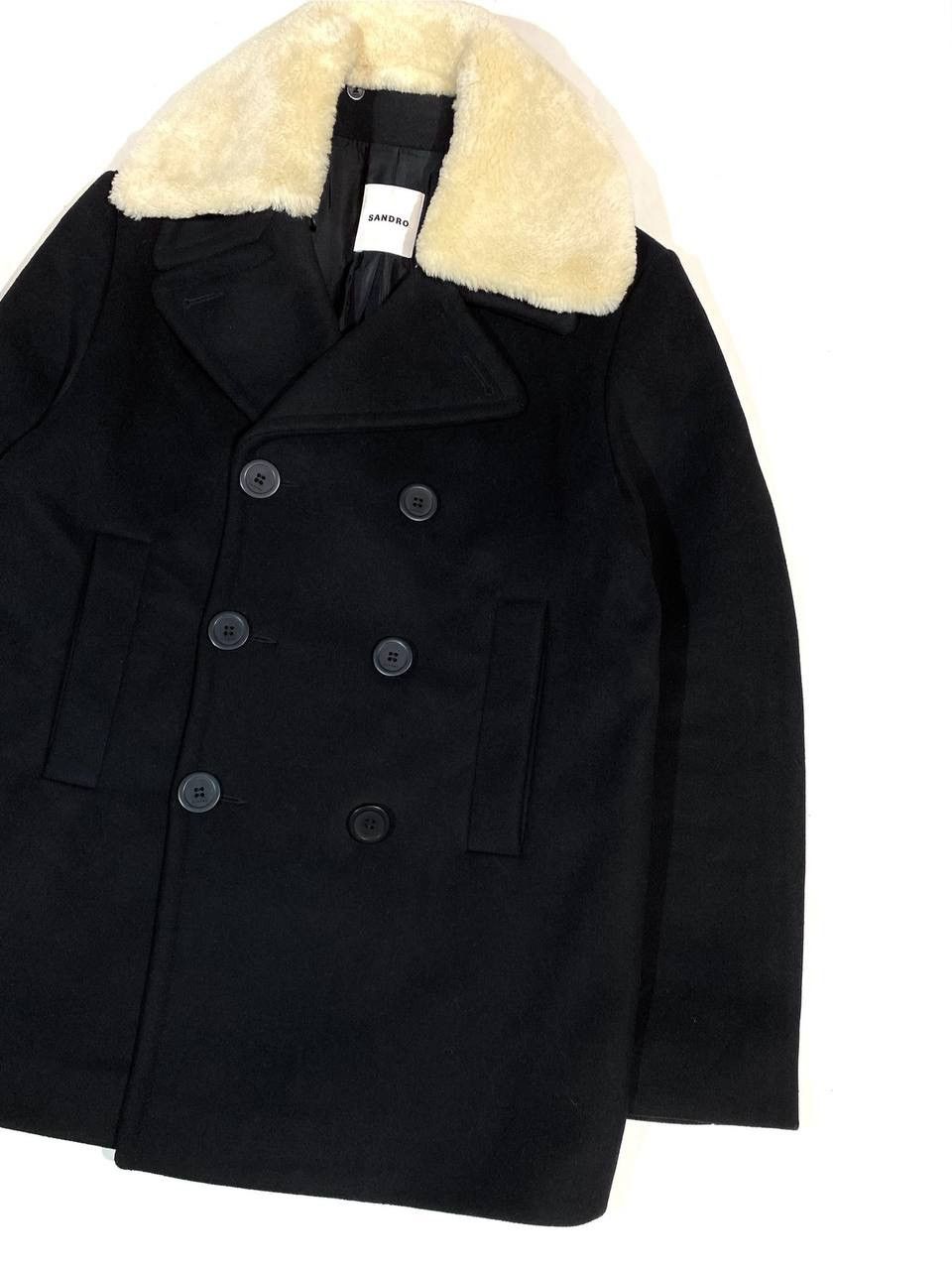 Sandro Sandro Paris Wool Coat Men Jacket Size US S / EU 44-46 / 1 - 5 Thumbnail