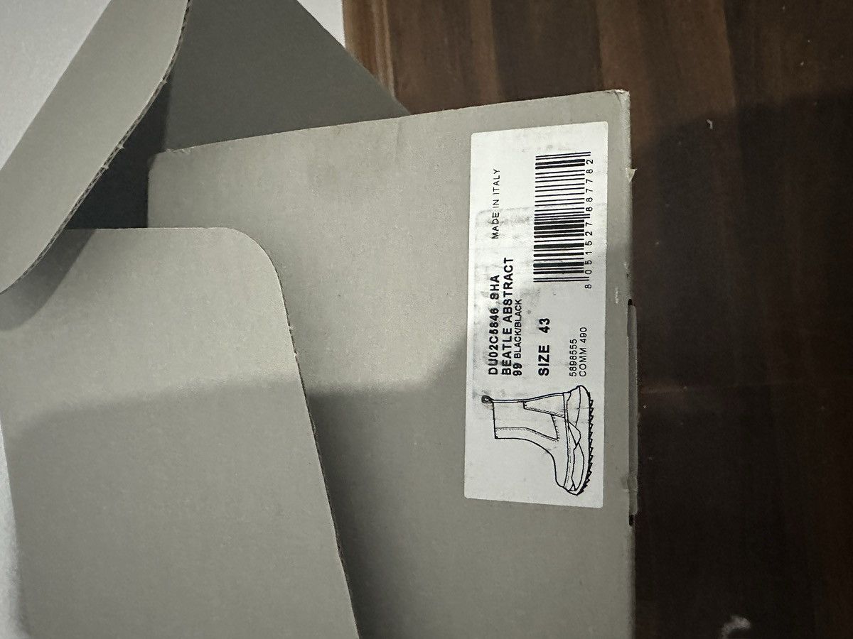 Rick Owens Beetle Abstract boots