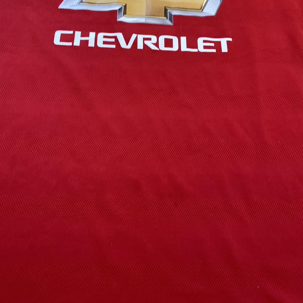 Adidas 2015-16 Manchester United Adidas Chevrolet Football Shirt Size US XL / EU 56 / 4 - 5 Thumbnail