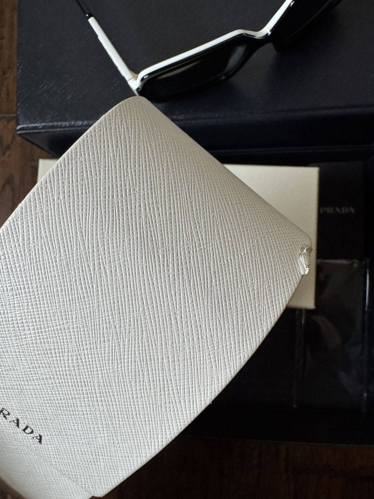 Prada Prada Monochrome Sunglasses Size ONE SIZE - 12 Thumbnail