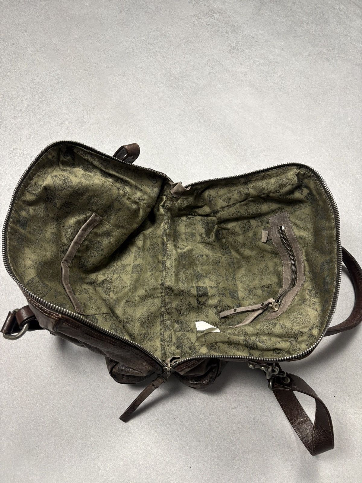 A.S.98 A.S.98 AirStep Archive Brown Leather Satchel Shoulder Bag Size ONE SIZE - 18 Thumbnail