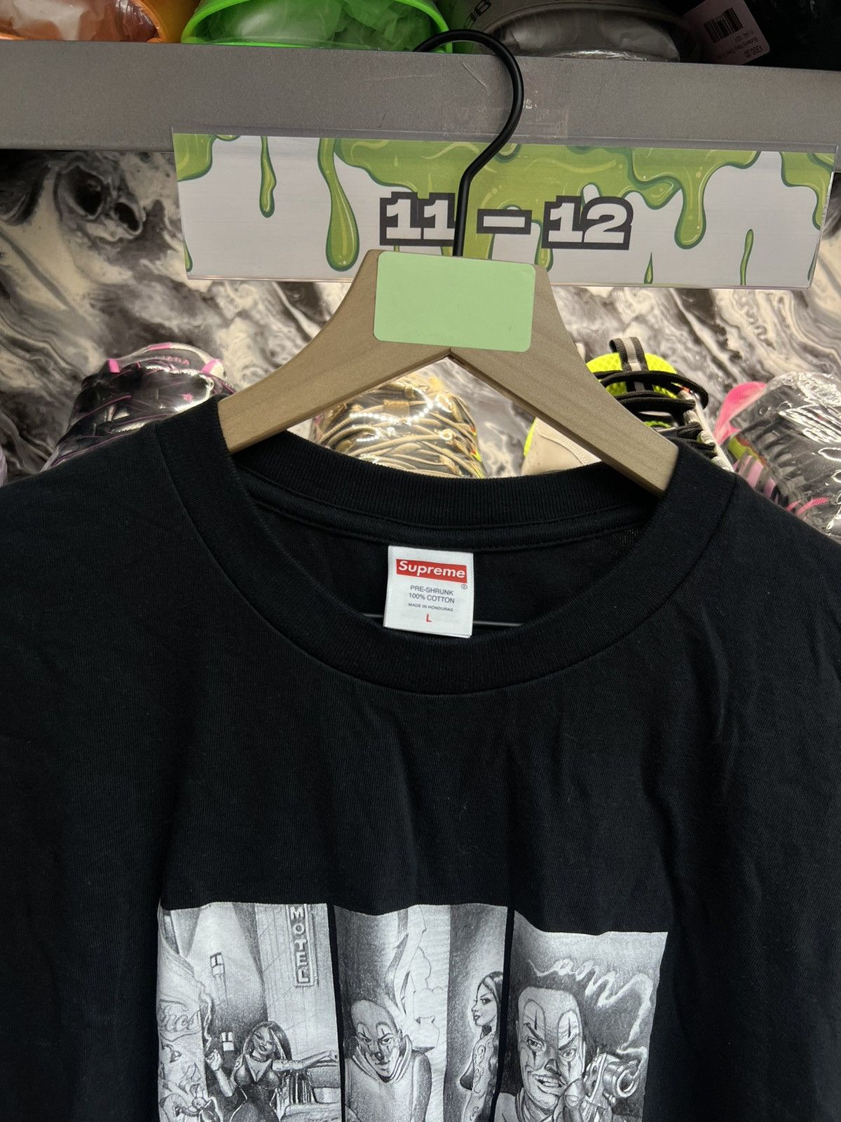 Supreme Supreme Mister Cartoon Pow Tee Size US L / EU 52-54 / 3 - 4 Thumbnail