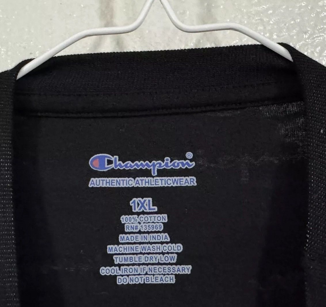 Champion Champion Logo AOP Shirt 1XL Black Embroidered Logo Sleeve Size US XL / EU 56 / 4 - 3 Thumbnail