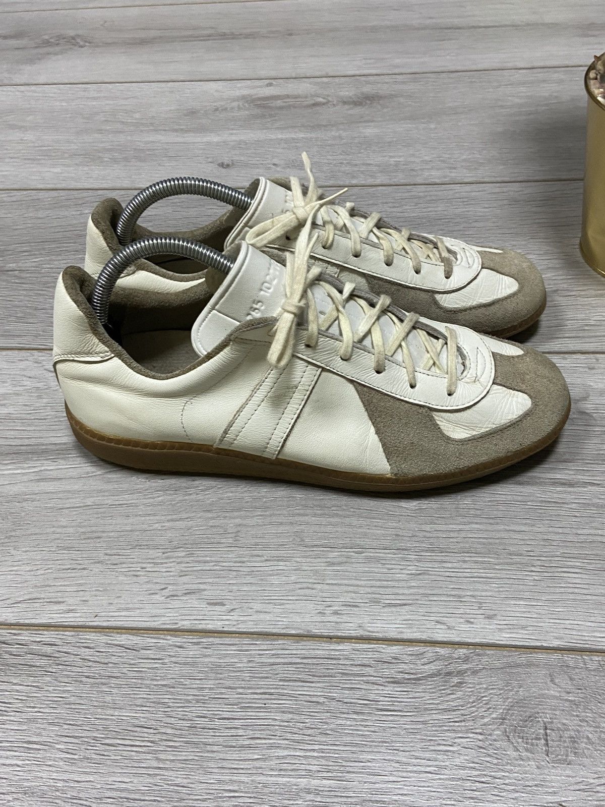 Vintage BW-sport 265 Maison Margiela vintage leather trainers Size US 8 / EU 41 - 4 Thumbnail