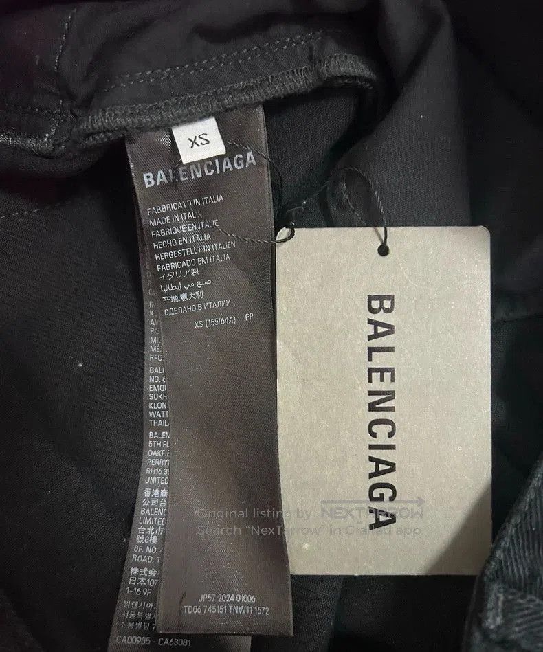 Balenciaga Balenciaga Distressed Denim Jeans XS. Size US 26 / EU 42 - 4 Thumbnail