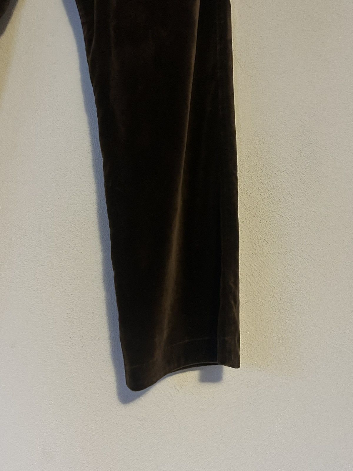 Dolce & Gabbana Dolce & Gabbana Brown Velvet Trousers Size 34/48 Size US 32 / EU 48 - 5 Thumbnail