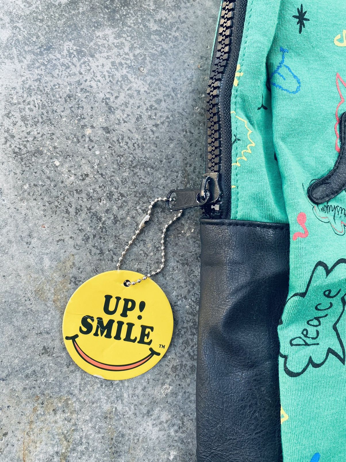 Japanese Brand Vintage Y2k Smile Devil Hoodie Backpack Rare Size ONE SIZE - 8 Thumbnail