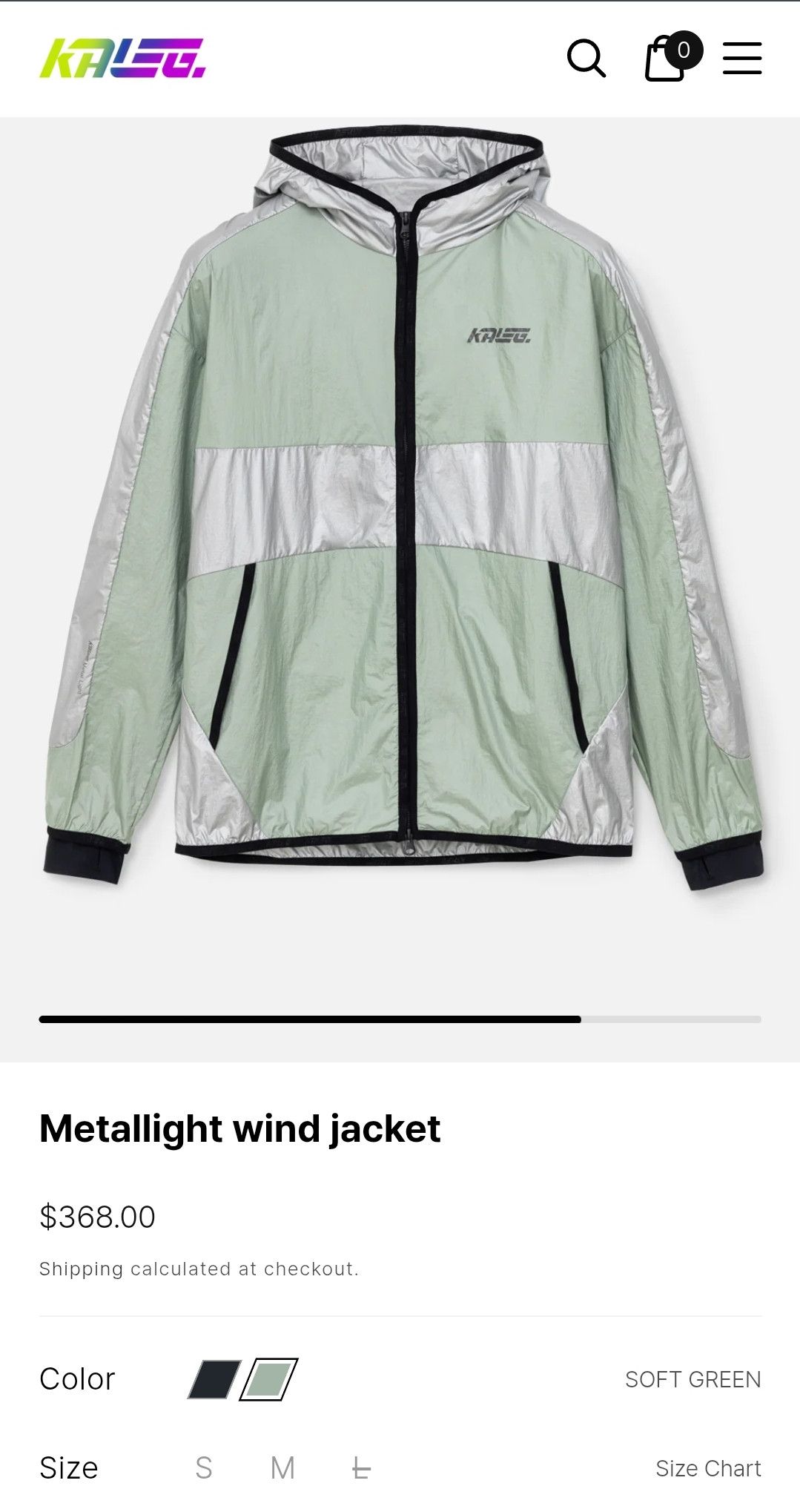 Other Kaleg KR Metallight Windbraker Running Jacket NOT Satisfy Size US L / EU 52-54 / 3 - 8 Thumbnail