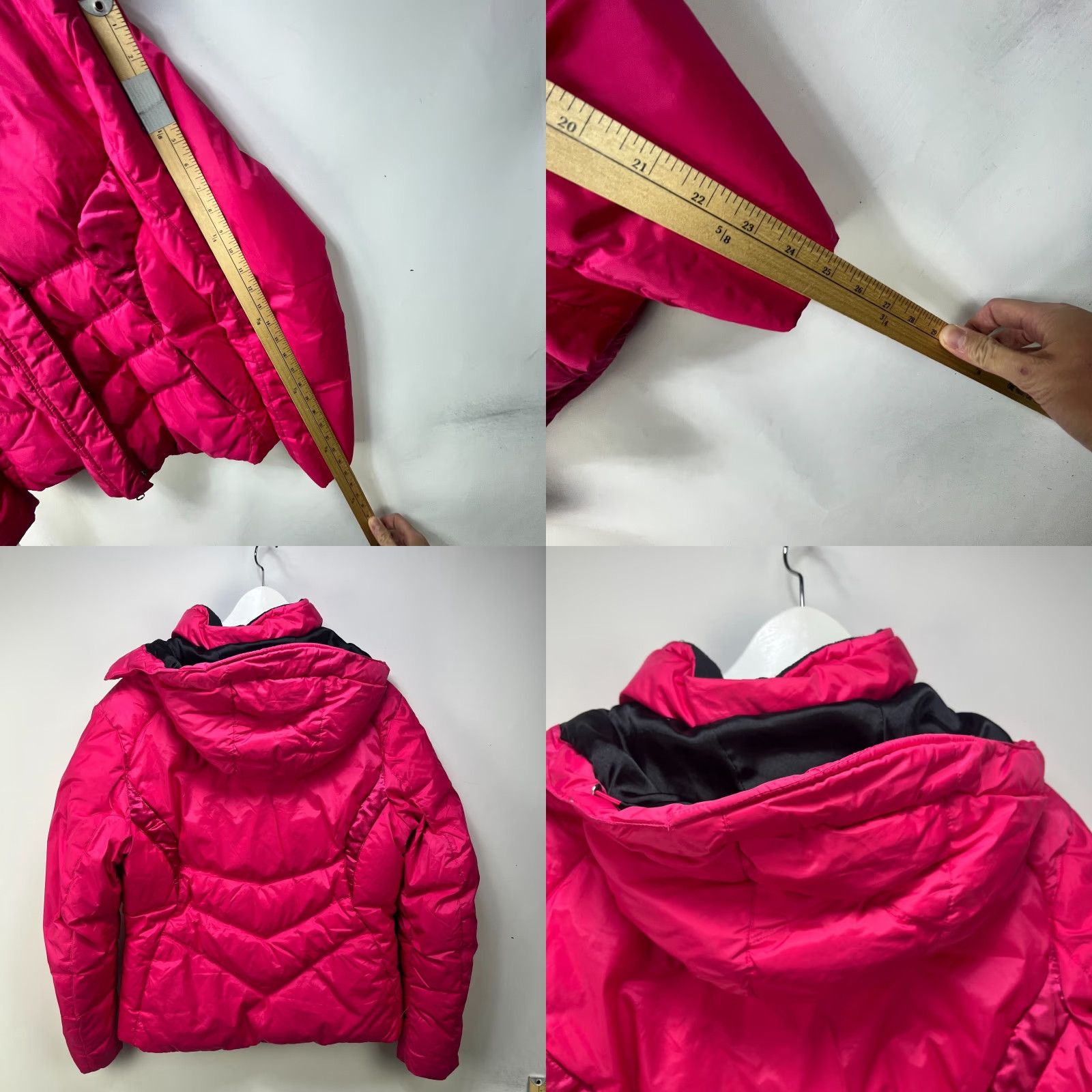 Nike VINTAGE Nike Y2K Puffer Jacket Womens Large Pink Size M / US 6-8 / IT 42-44 - 8 Thumbnail