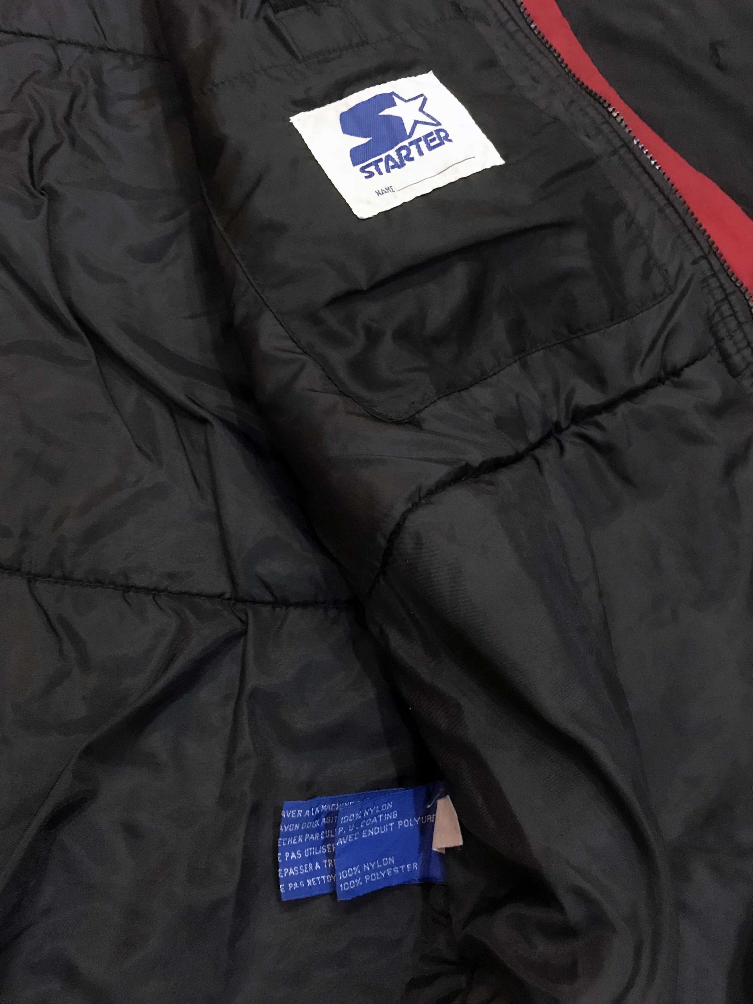 NBA × Starter × Vintage Vintage Starter NBA Chicago Bulls Puffer Jacket Size US XXL / EU 58 / 5 - 10 Thumbnail