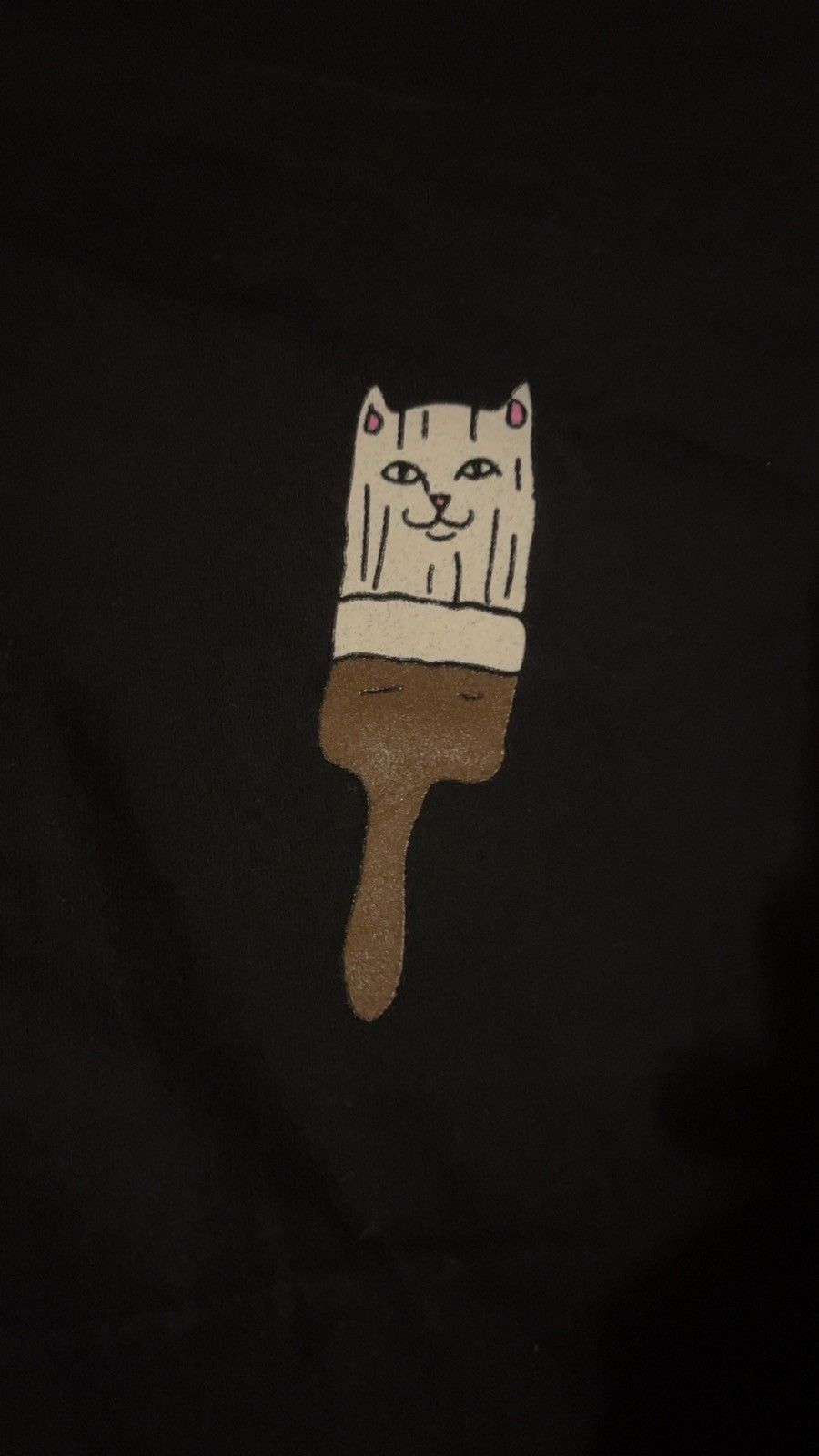 RIPNDIP 9.9/10 Worn Once Ripndip Bob Ross Black Long Sleeve Large Size US L / EU 52-54 / 3 - 7 Thumbnail