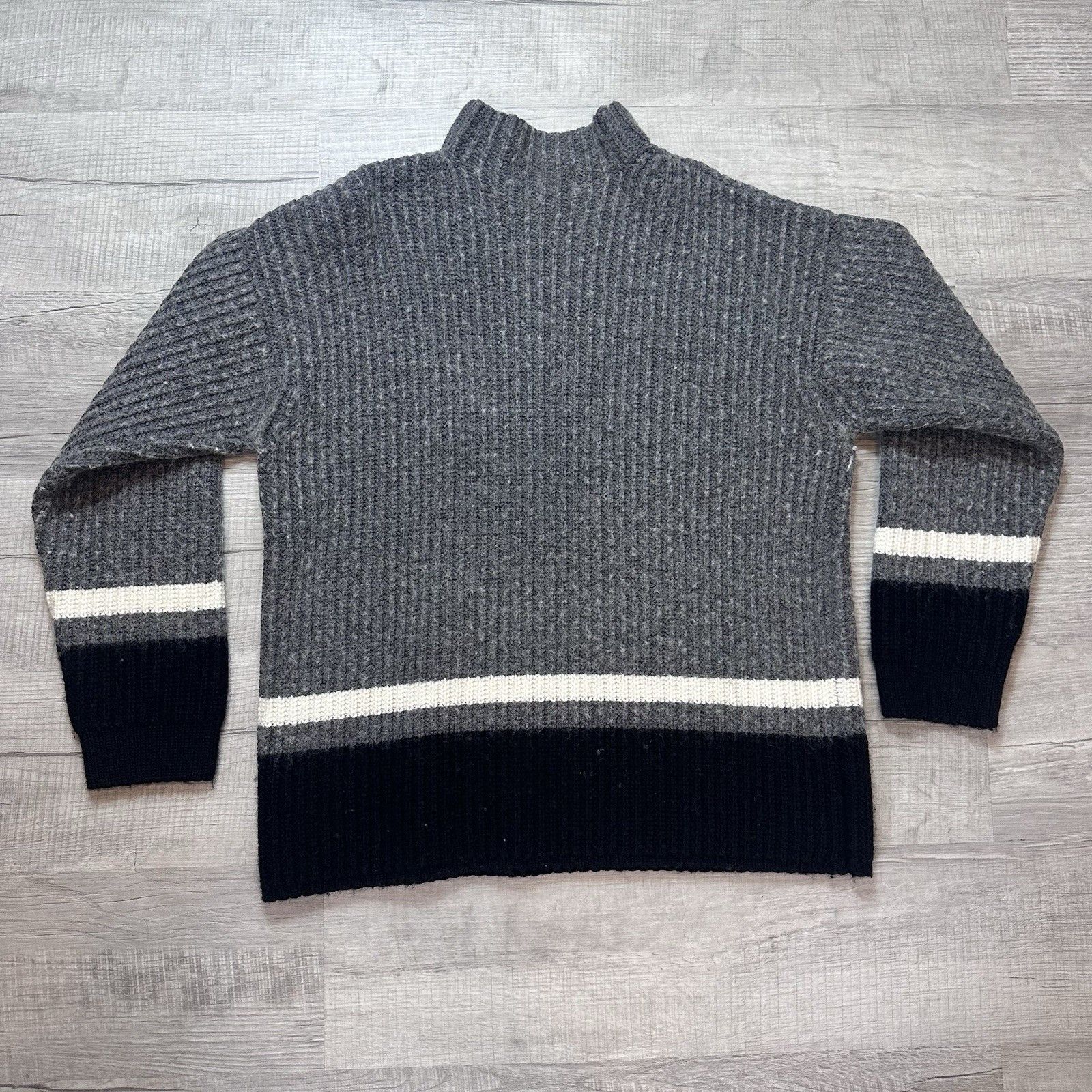 Eddie Bauer Vintage 90s Eddie Bauer EBTEK Knit Sweater Mens Medium Wool Size US M / EU 48-50 / 2 - 8 Thumbnail