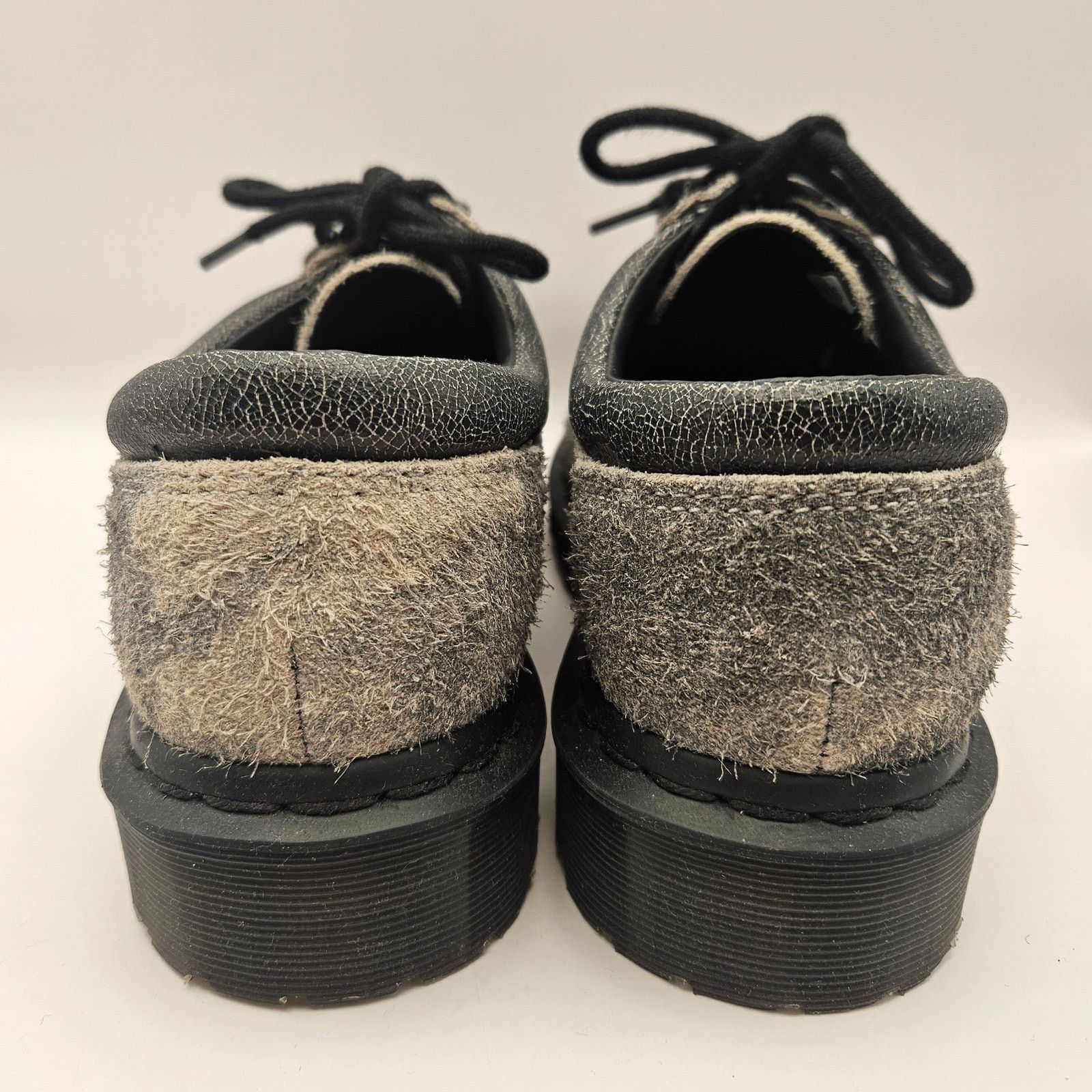 Dr. Martens DR MARTENS WOMEN'S 7 STONEWASHED GREY 8053 NWOB SUEDE OXFORD Size US 7 / IT 37 - 3 Thumbnail