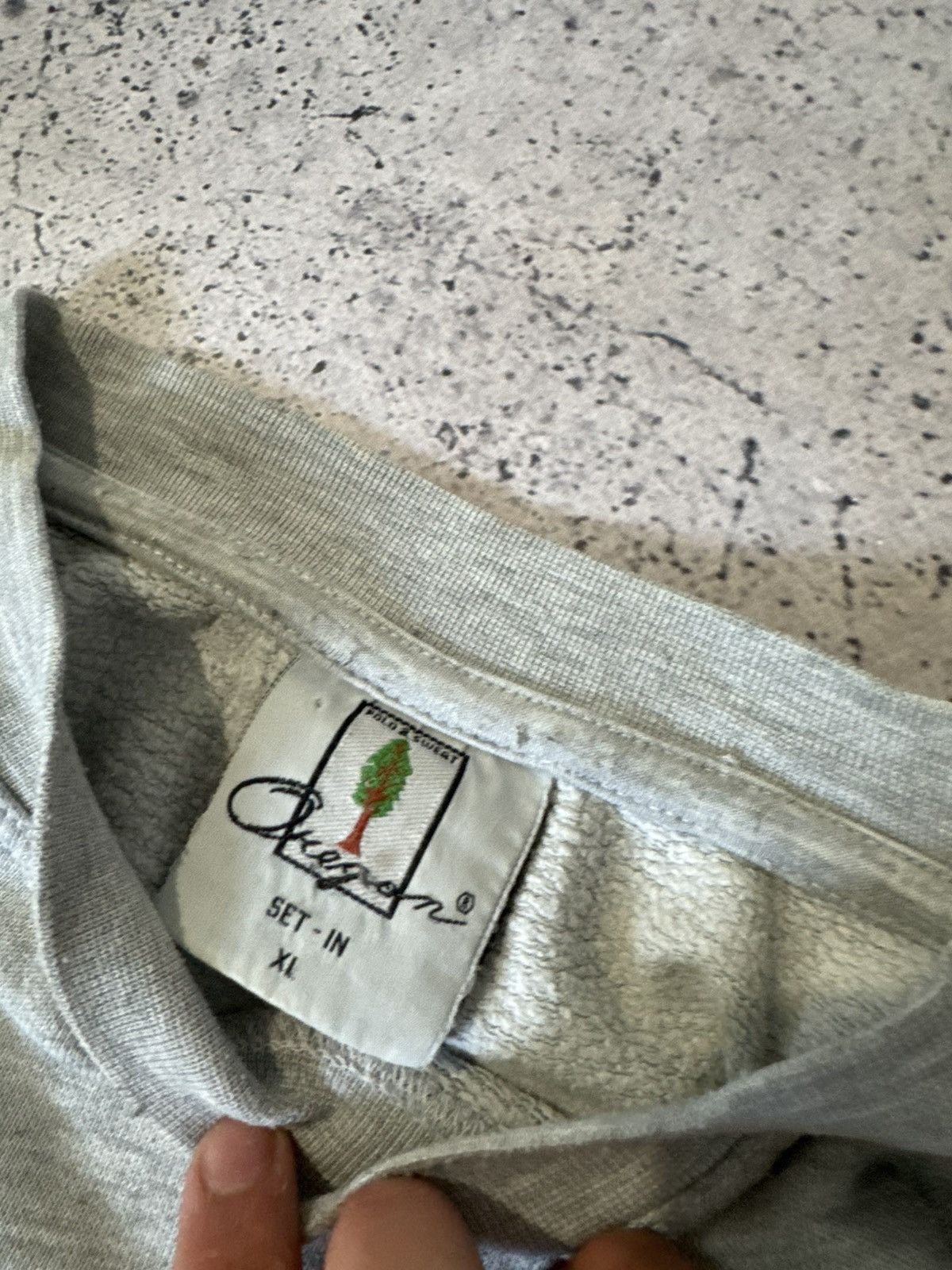 Japanese Brand Wide gray sweatshirt oregon Size US XL / EU 56 / 4 - 6 Thumbnail