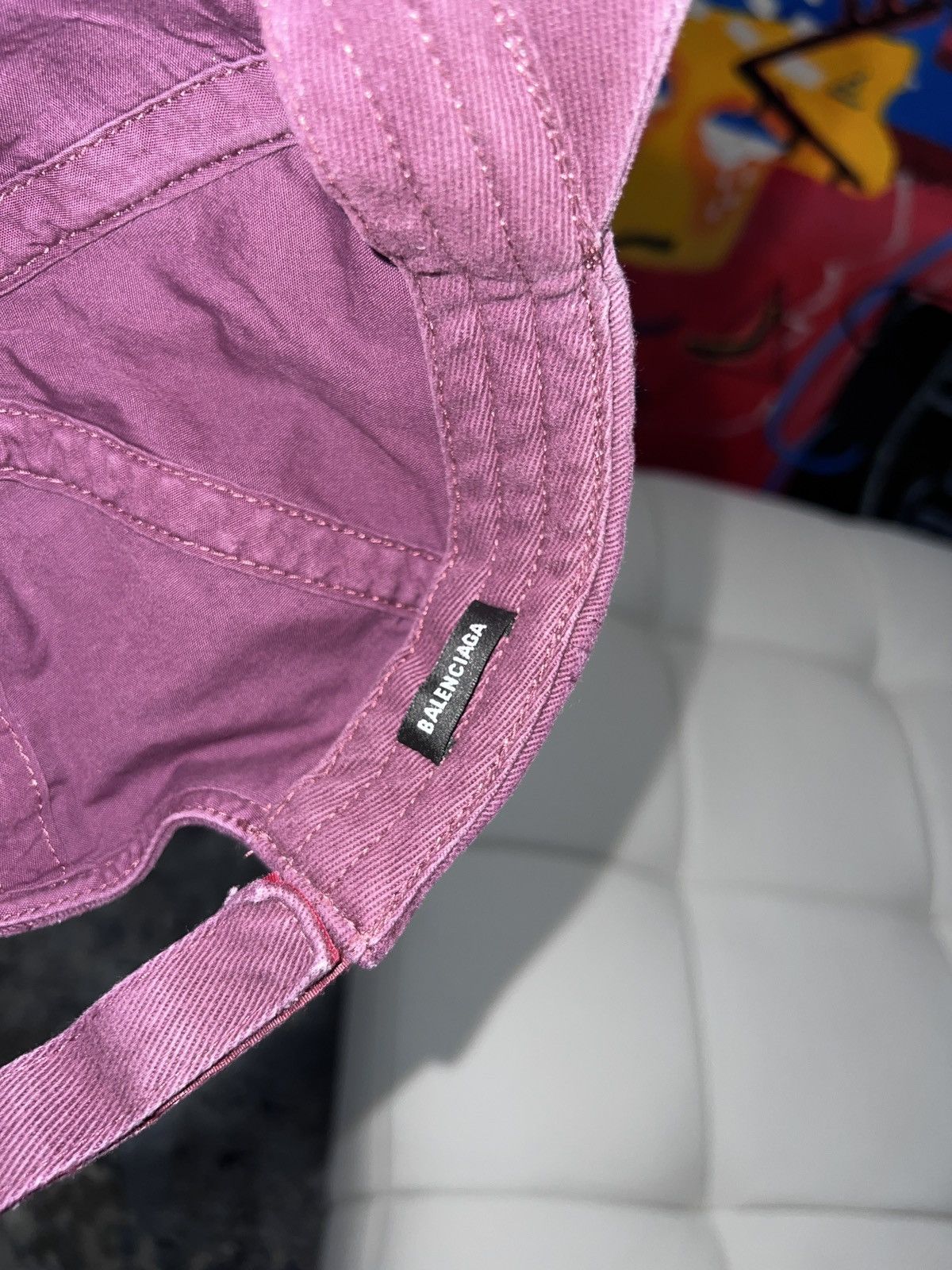 Balenciaga Balenciaga BB SPRAYED HAT Size ONE SIZE - 4 Thumbnail