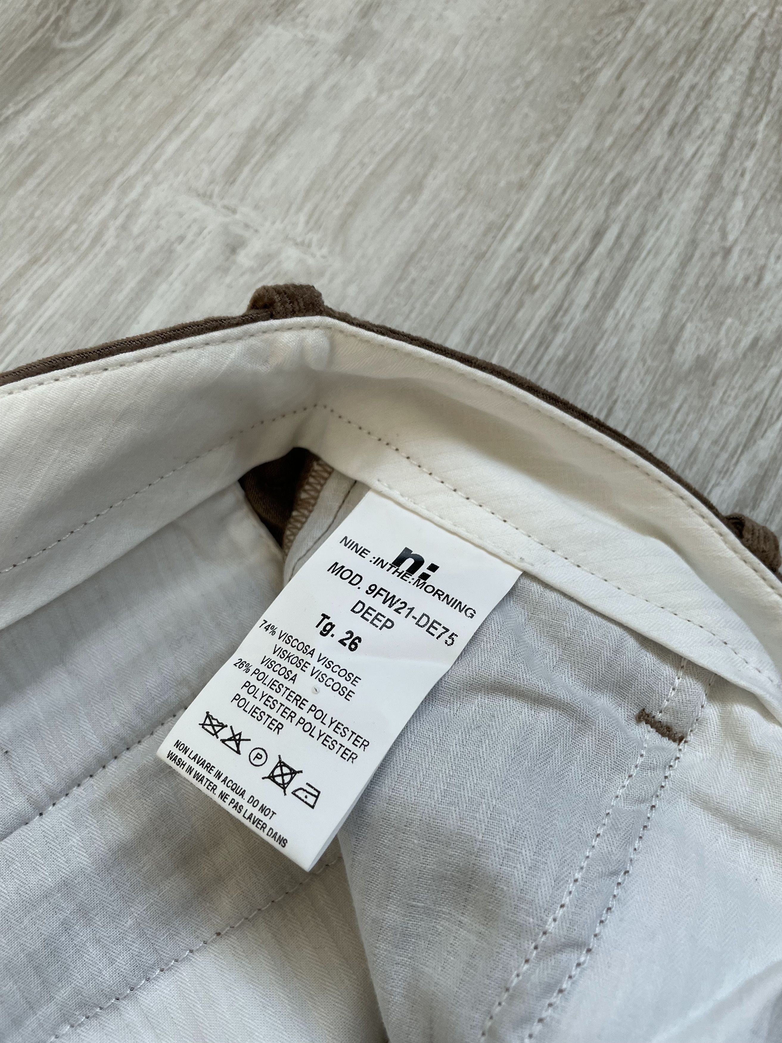 Other Nine:inthe:Morning Bootcut Velour Pants Size US 29 - 7 Thumbnail