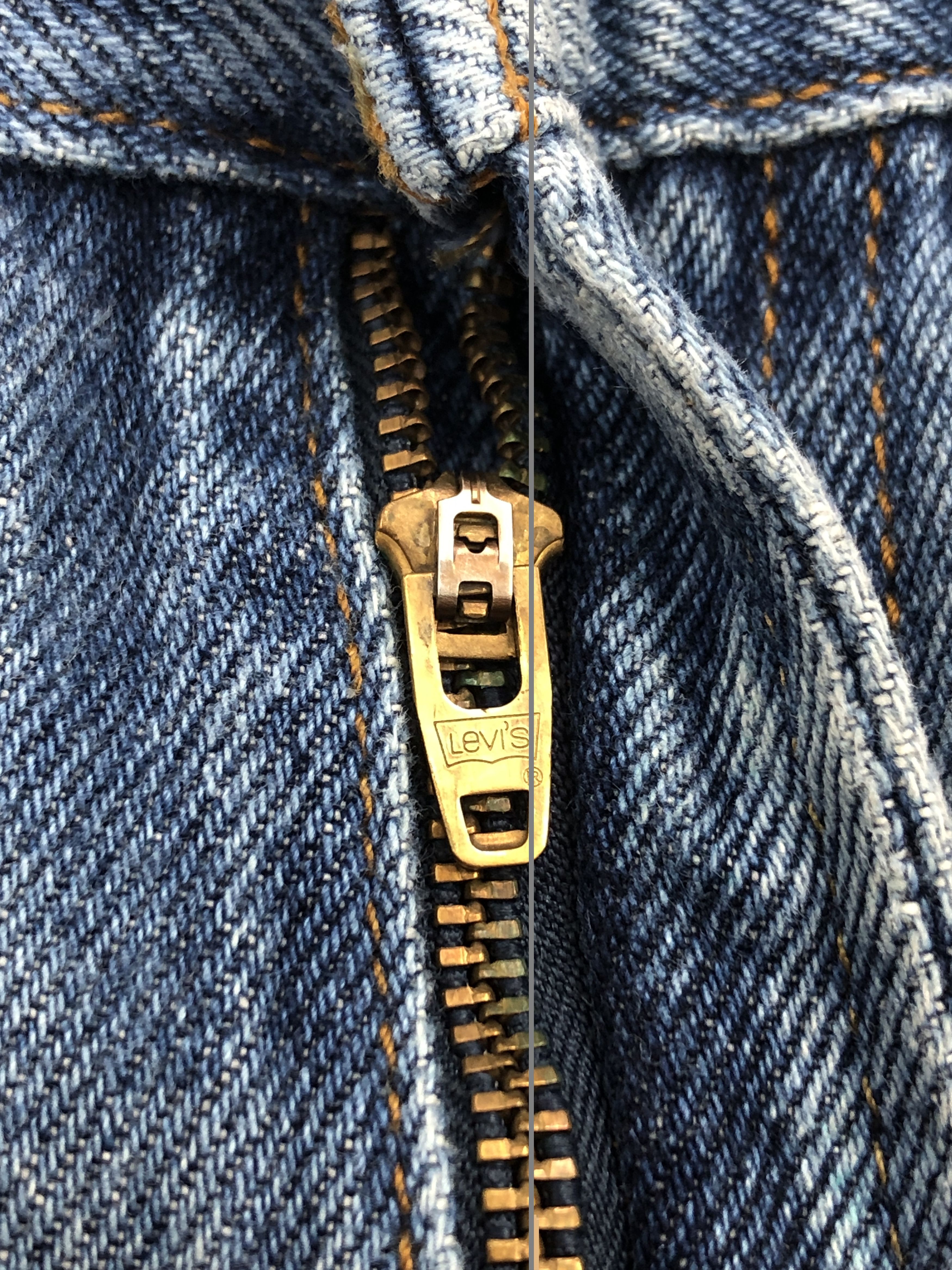 Vintage Levis 501 Faded Blue Jeans