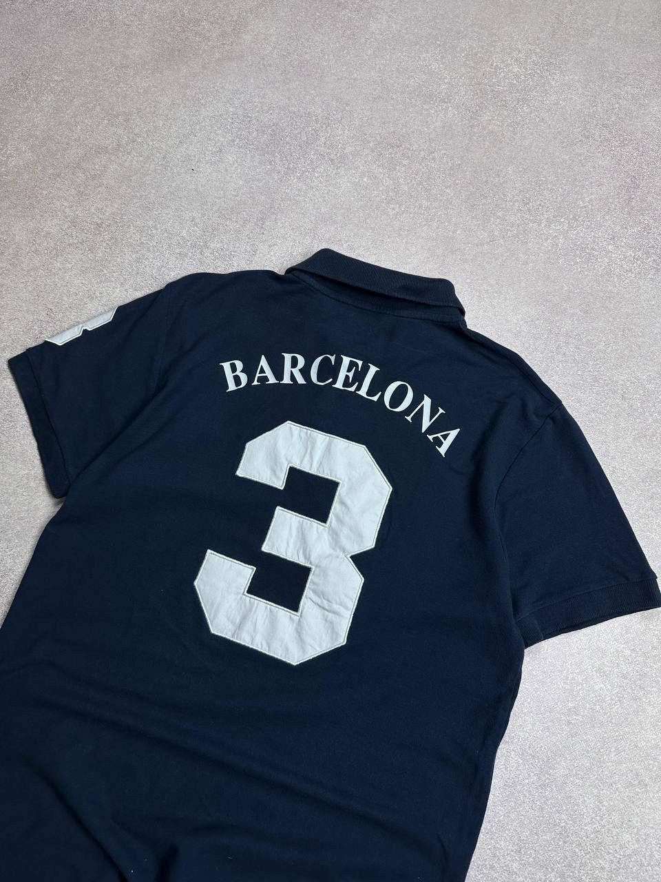 Vintage Vintage Barcelona Chief Keef Style Hype Polo Shirt Y2K L Size US L / EU 52-54 / 3 - 4 Thumbnail
