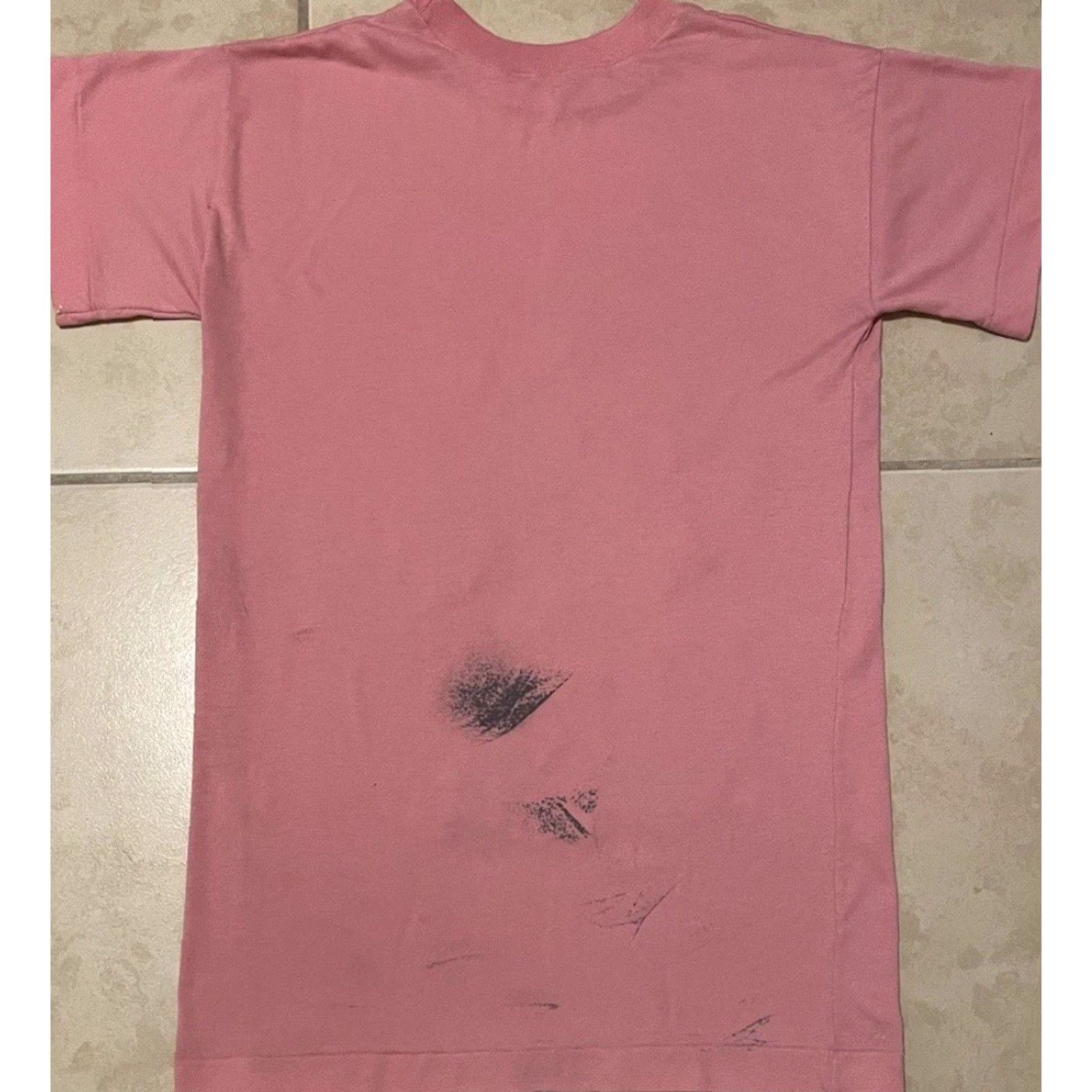 Vintage VINTAGE Tweety 90s Distressed Faded Shirt XS Men T-Shirt Pink Short Sleeve Cartoon Warner Bros Disney Heart USA Size US XS / EU 42 / 0 - 2 Thumbnail