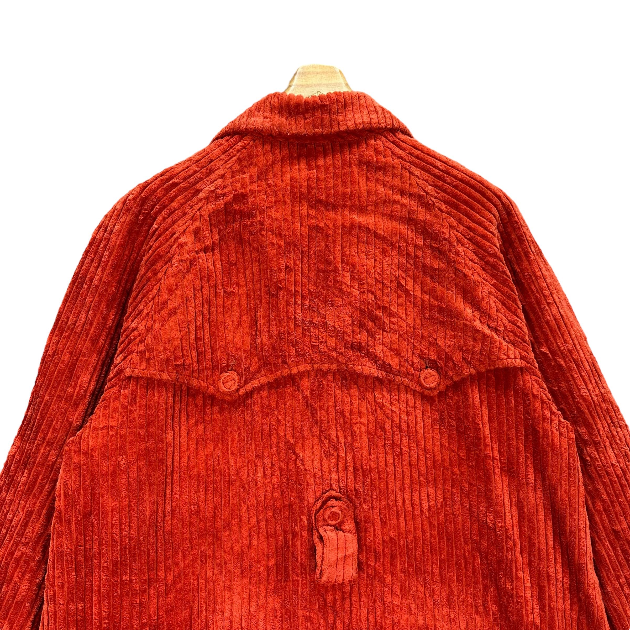 Hysteric Glamour Hysteric Glamour Orange Corduroy Overcoat #A20-0471 Size US M / EU 48-50 / 2 - 14 Thumbnail