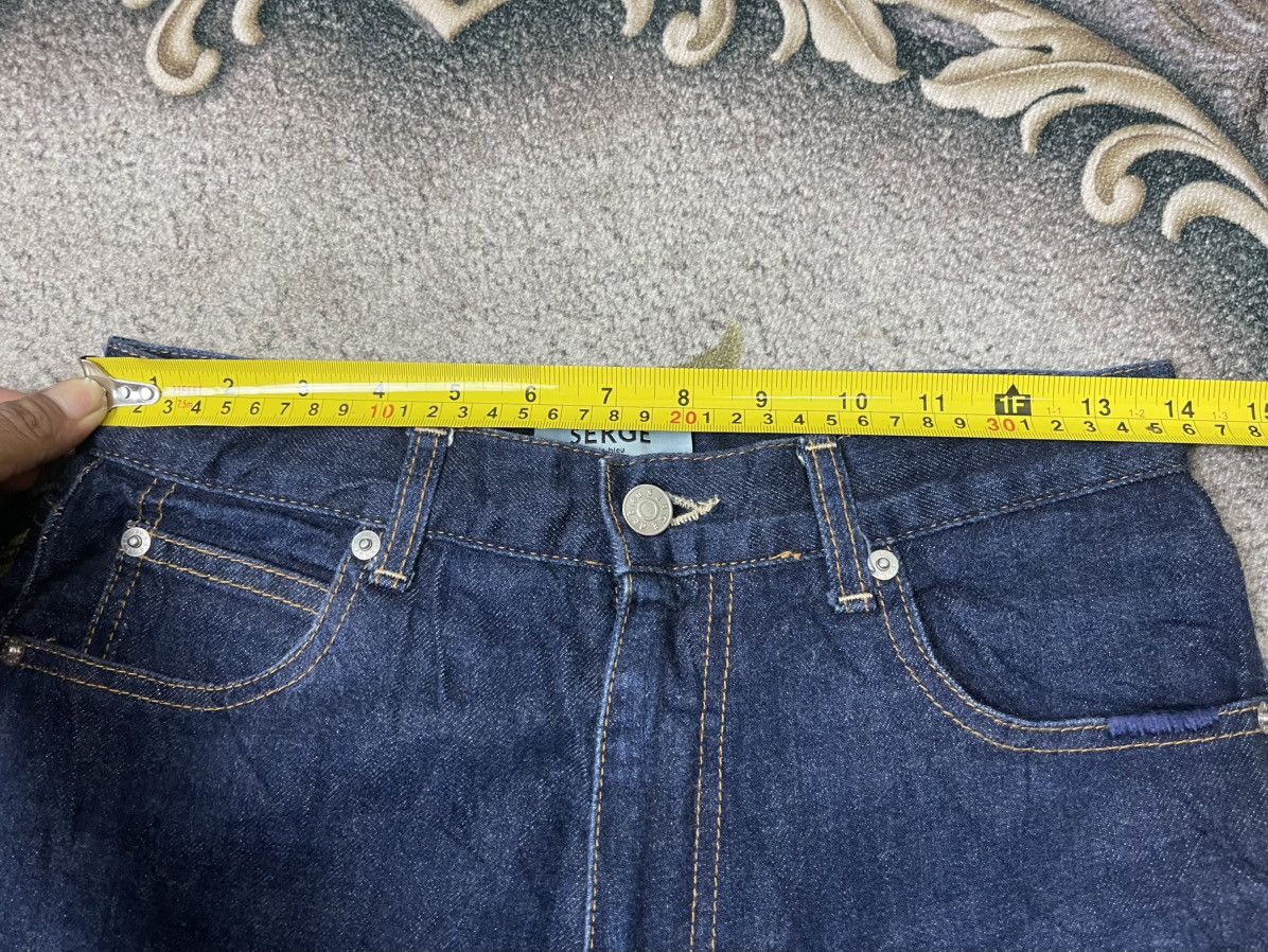 Japanese Brand Serge De Blue Jeans Streetwear Size 28" / US 6 / IT 42 - 7 Thumbnail
