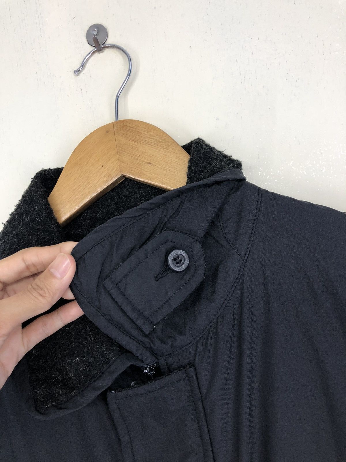 Vintage Vintage Hunting World Mohair Linen Parka Long Jacket Size US M / EU 48-50 / 2 - 5 Thumbnail