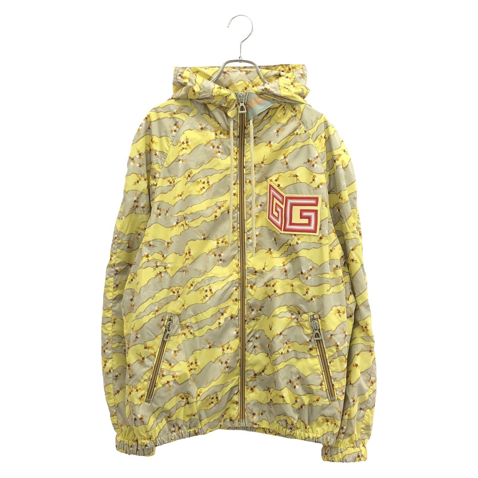Gucci Gucci Nylon Parka Jacket Yellow Size ONE SIZE - 1 Thumbnail