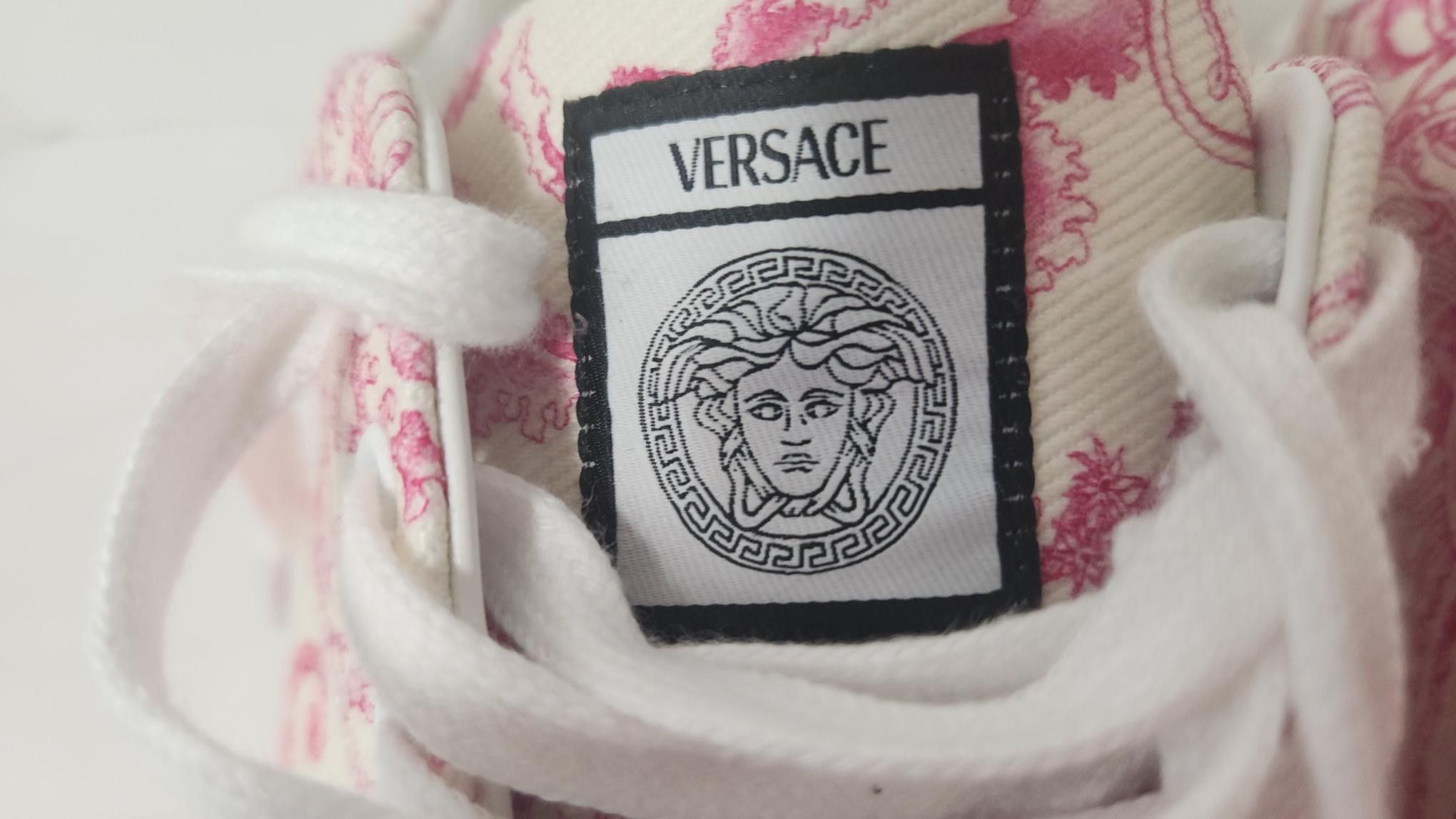 Versace Versace Barocco Greca Sneakers Size US 8.5 / IT 38.5 - 11 Thumbnail