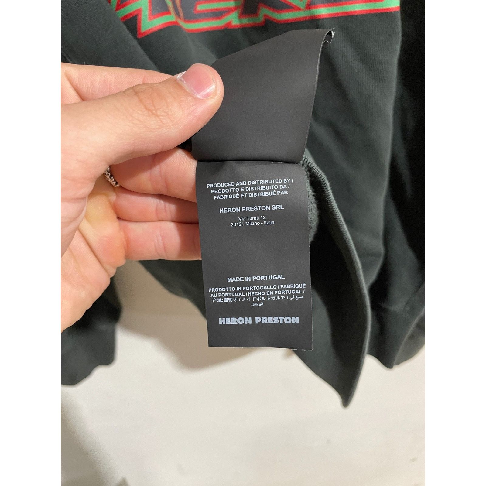 Heron Preston HERON PRESTON MONSTER CREWNECK SIZE XXL PREOWNED Size US XXL / EU 58 / 5 - 4 Thumbnail