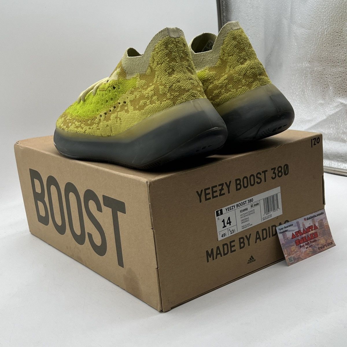 Adidas Yeezy boost 380 Hylte Size US 14 / EU 47 - 4 Thumbnail