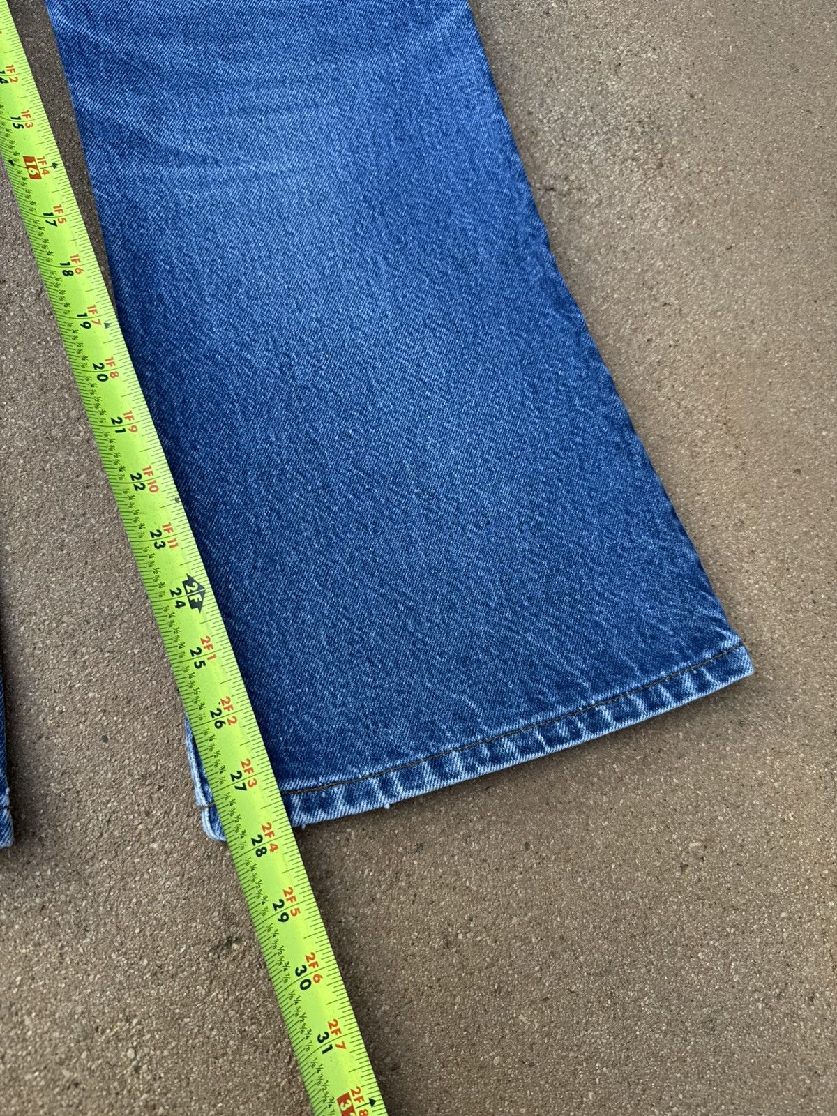 Levi's Vtg 80’s Levi’s 646 Orange Tab Bellbottom Flare Jeans 34x28 Size US 34 / EU 50 - 10 Thumbnail
