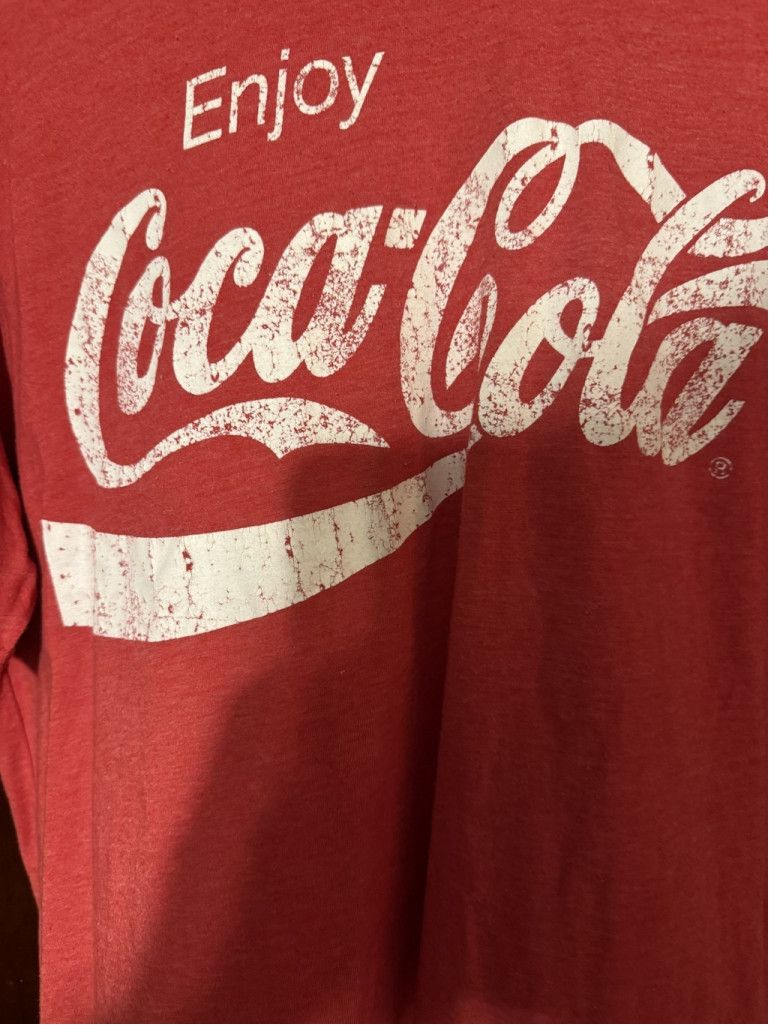 Coca Cola Coca Cola Classic Logo Men's Size XL Red T-Shirt Coke Size US XL / EU 56 / 4 - 2 Thumbnail
