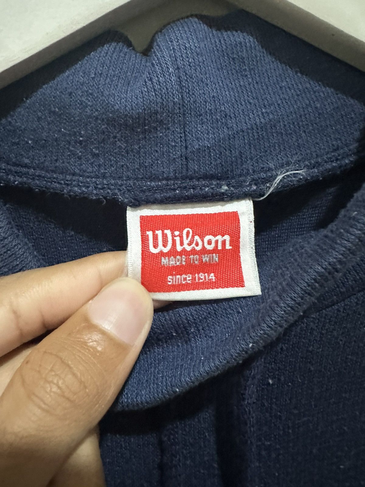 Wilson Wilson x Sweatshirt x Vintage Size US M / EU 48-50 / 2 - 4 Thumbnail