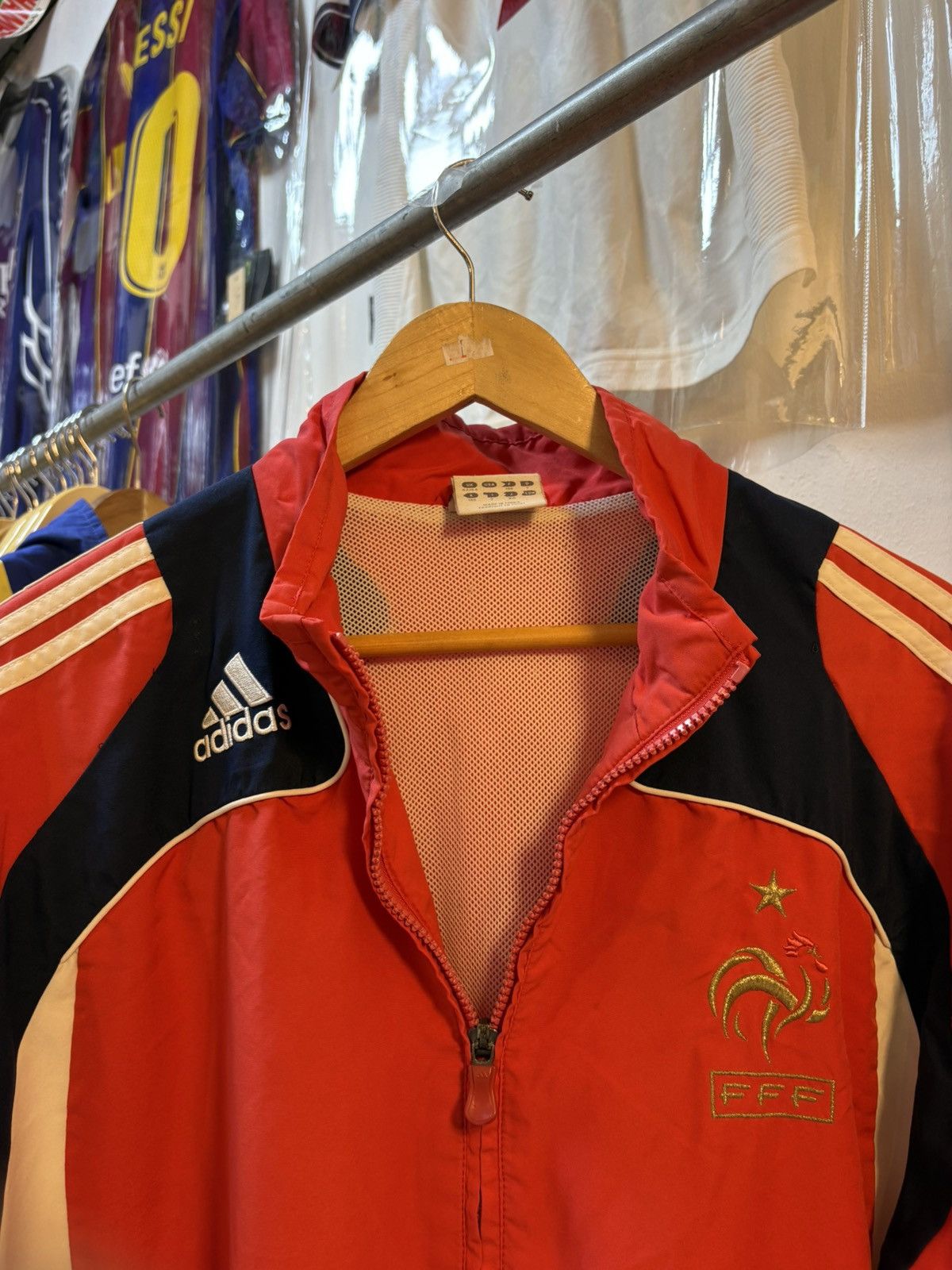 Adidas Vintage Y2K France Football Tracksuit Size US XXL / EU 58 / 5 - 8 Thumbnail