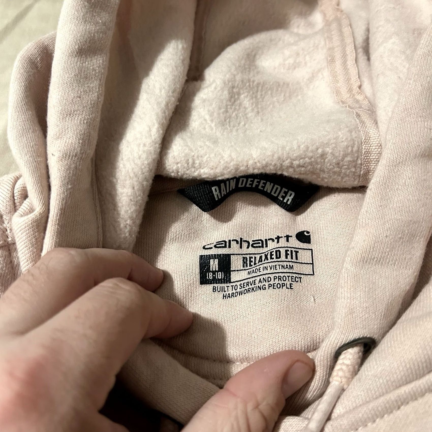 Carhartt Carhartt Hoodie Women’s Rain Defender Light Pink Size M Pullover Activewear Ladies Medium Pink Size M / US 6-8 / IT 42-44 - 3 Thumbnail