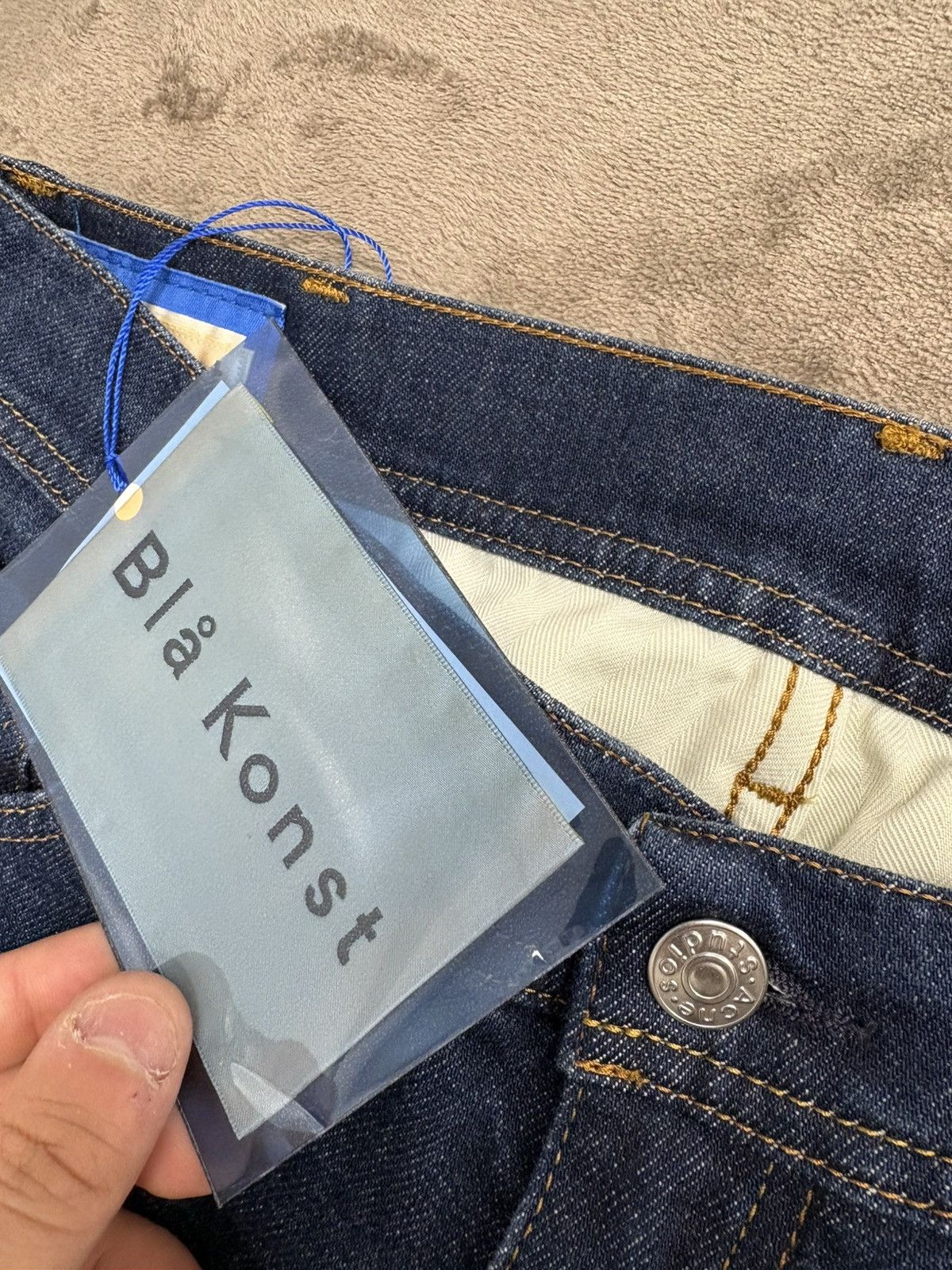 Acne Studios Acne Studios Bla Konst Dark Blue Jeans Size US 30 / EU 46 - 6 Thumbnail