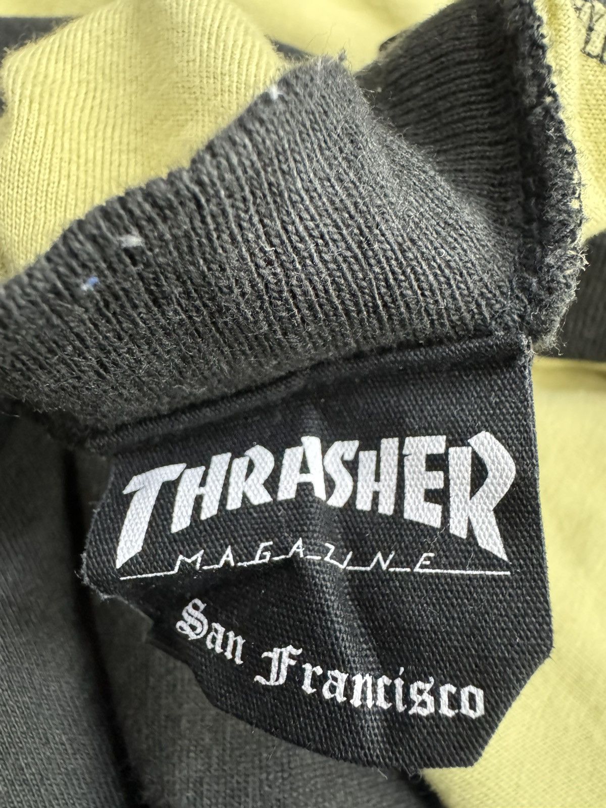 Thrasher Thrasher Men's 3/4 sleeve raglan T-shirt with a logo Size US M / EU 48-50 / 2 - 6 Thumbnail