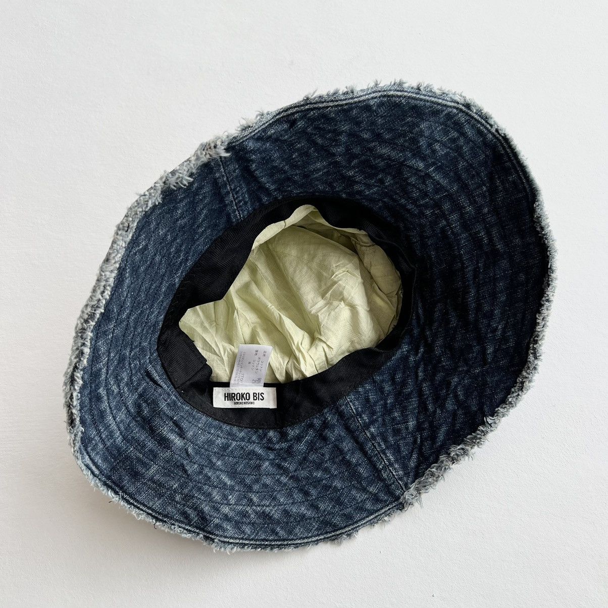 Hiroko Koshino Homme × Japanese Brand HIROKO KOSHINO PATCHWORK BUCKET HATS Size ONE SIZE - 2 Thumbnail
