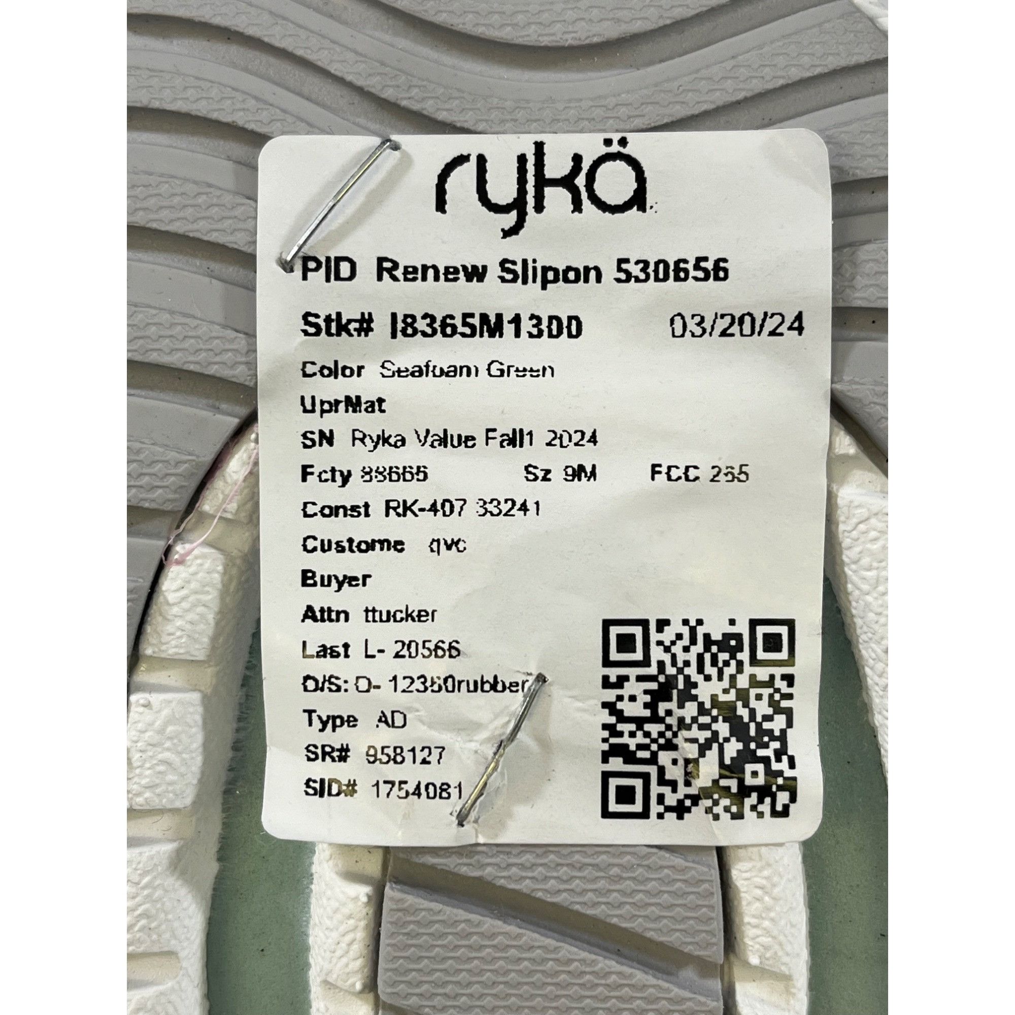 Other Ryka Renew Recovery Womens Green Slip On Running Shoes Size Size US 9 / IT 39 - 7 Thumbnail