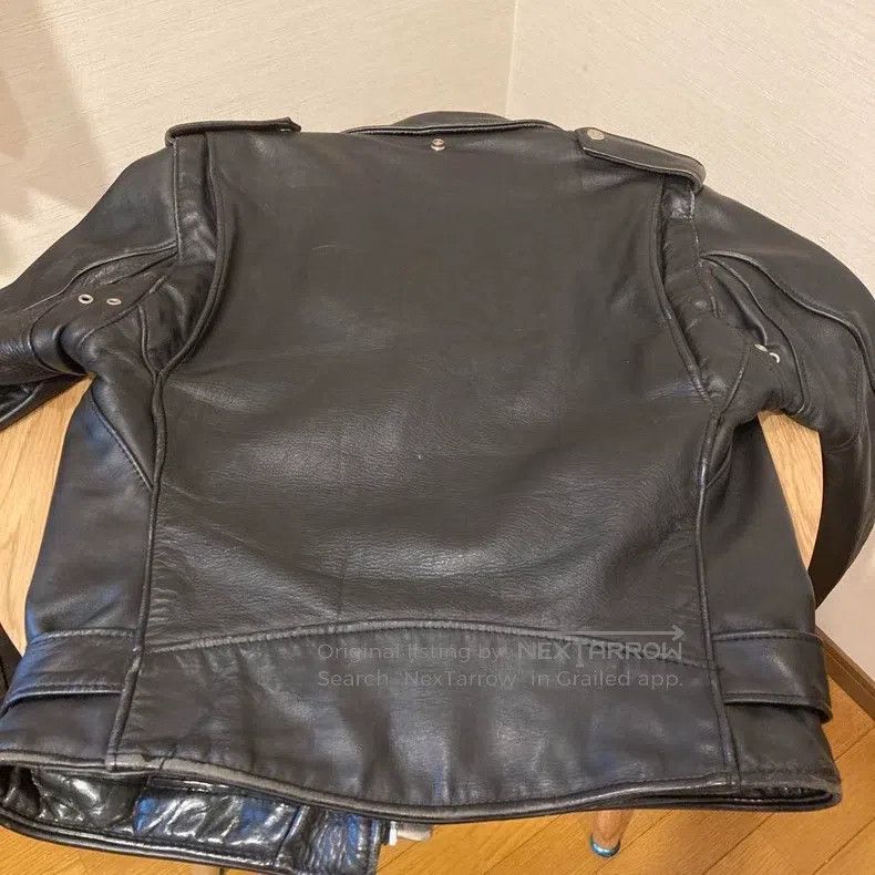 Schott Schott Leather coat Size US XXS / EU 40 - 3 Thumbnail