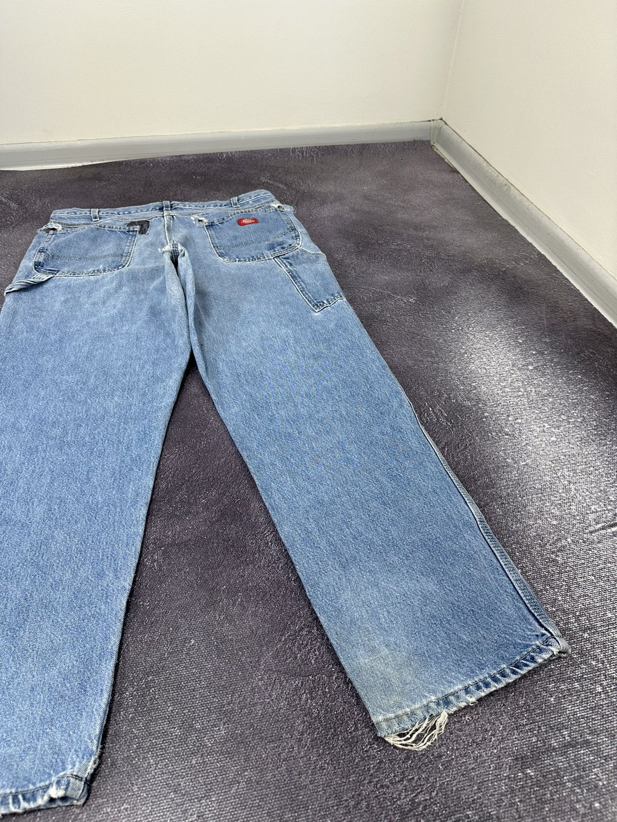 Dickies Vintage Dickies Light Blue Carpenter USA Opium Work Pants Size US 38 / EU 54 - 4 Thumbnail